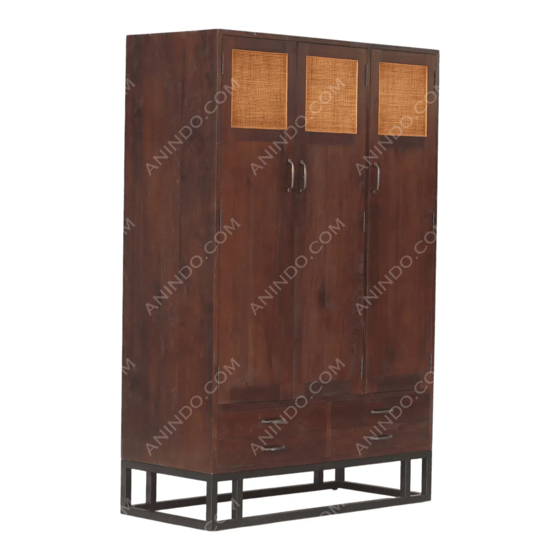Havana Cane Armoire - Image 5