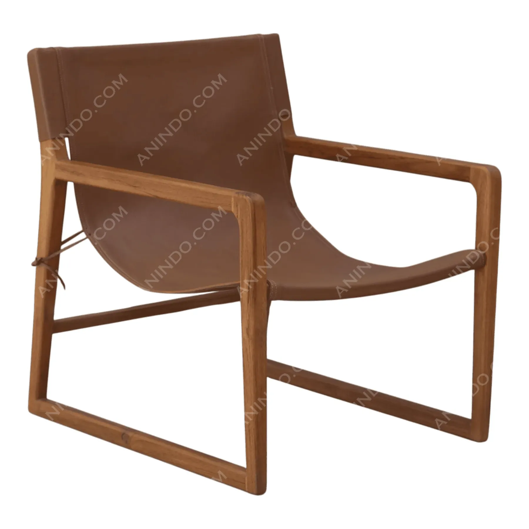 Safari Teak Sling Chair - Image 3