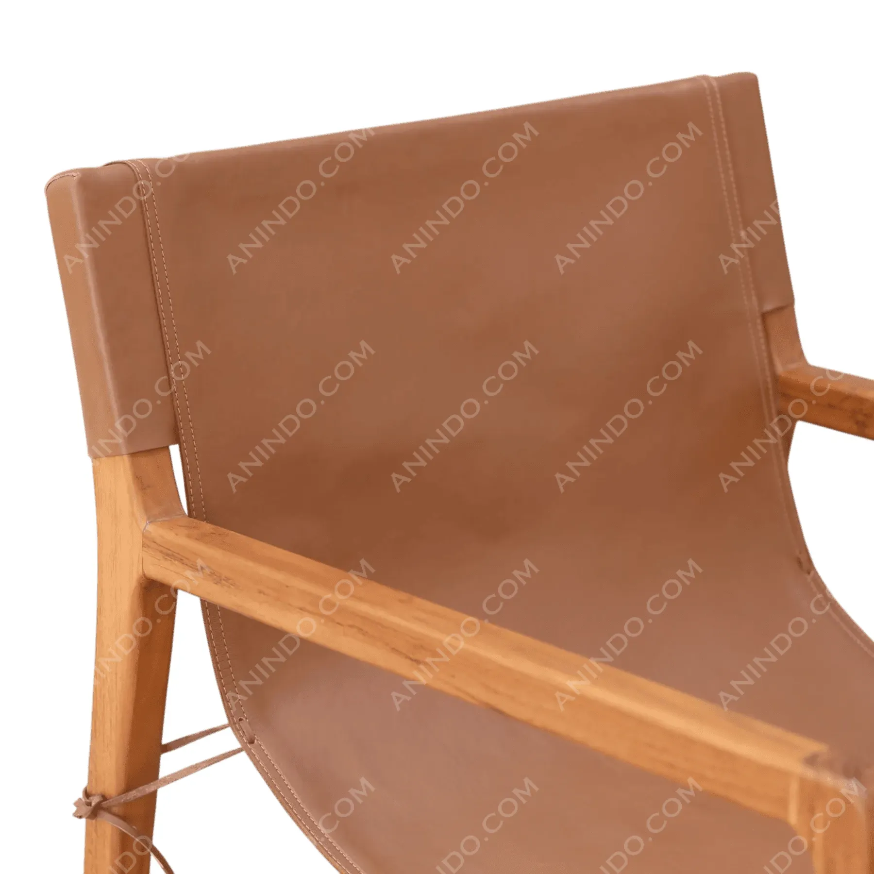 Safari Teak Sling Chair - Image 4