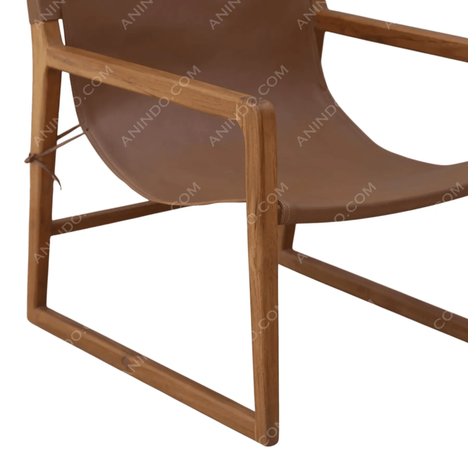 Safari Teak Sling Chair - Image 5