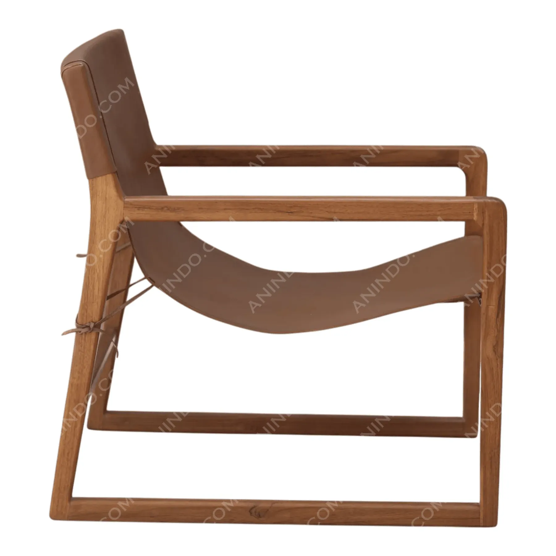 Safari Teak Sling Chair - Image 6
