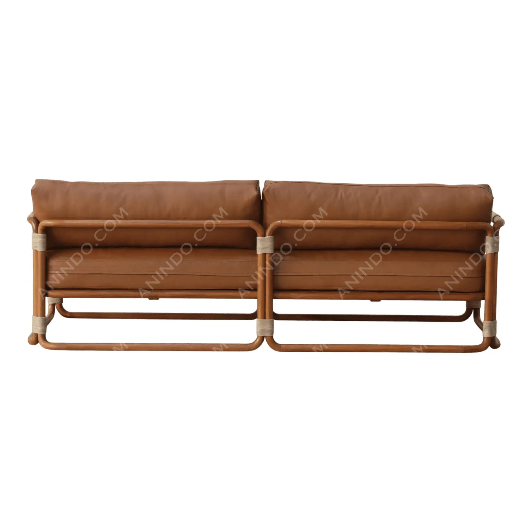Riviera Leather Sofa - Image 8