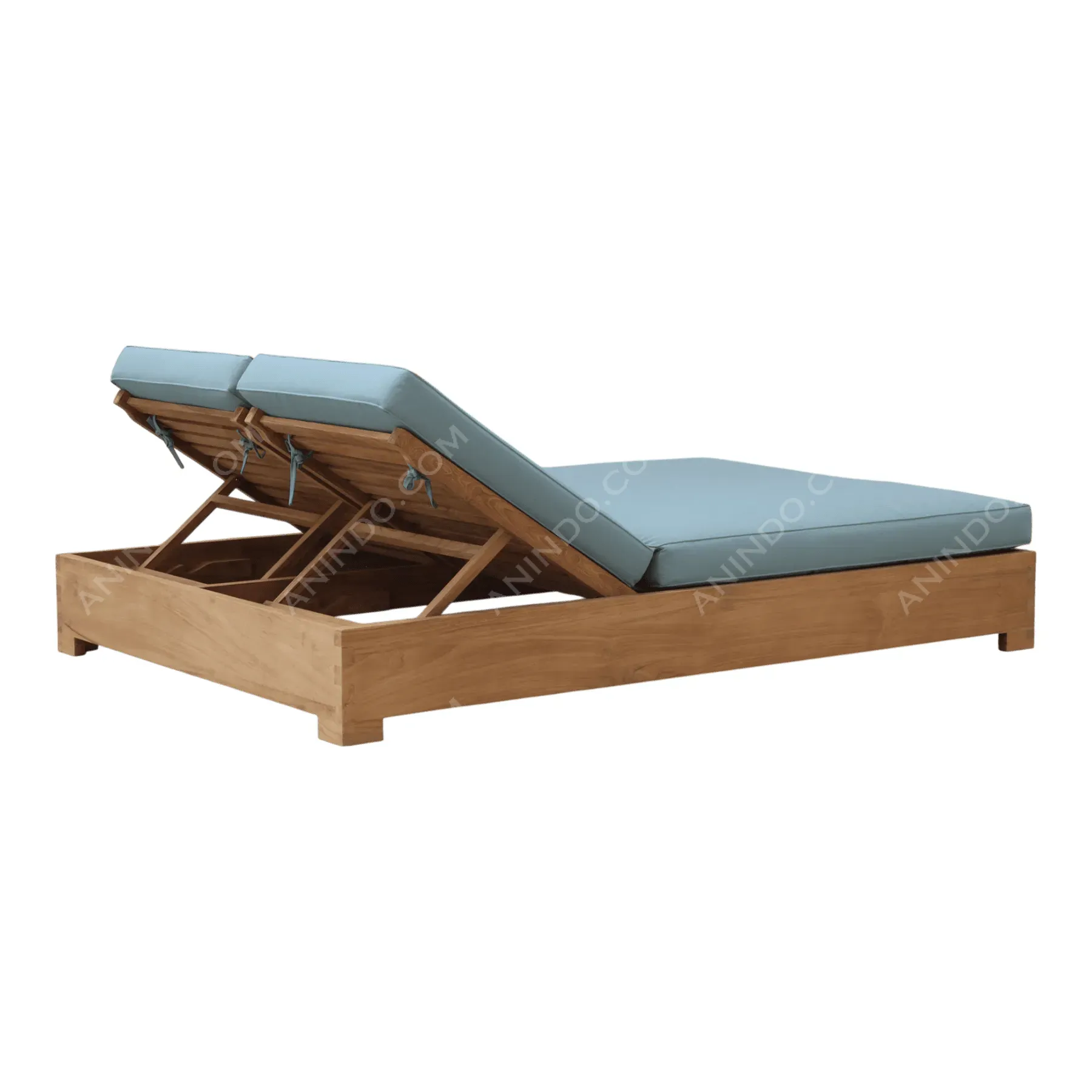 The Kōbē Armless Modular Loveseat - Image 8