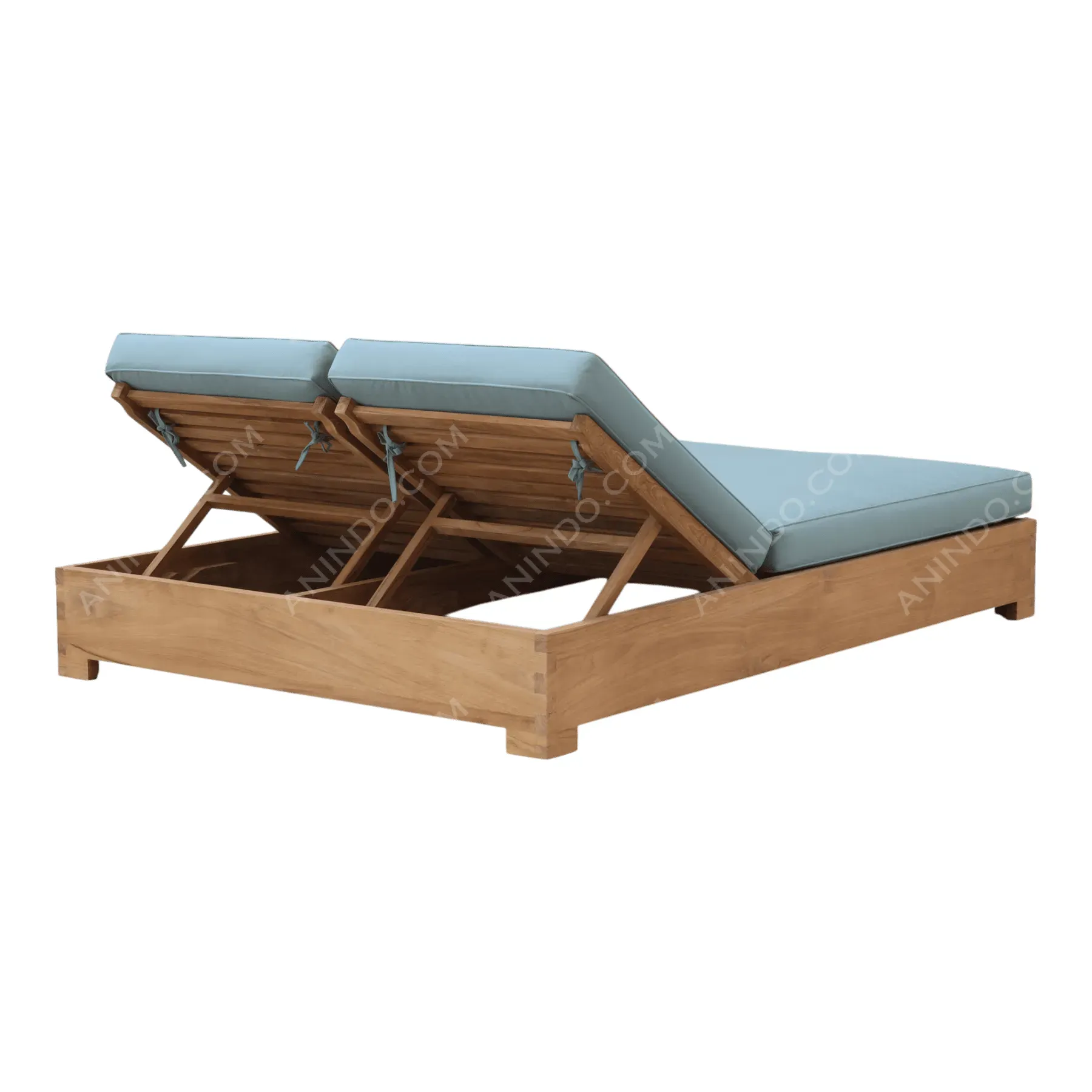 The Kōbē Armless Modular Loveseat - Image 9