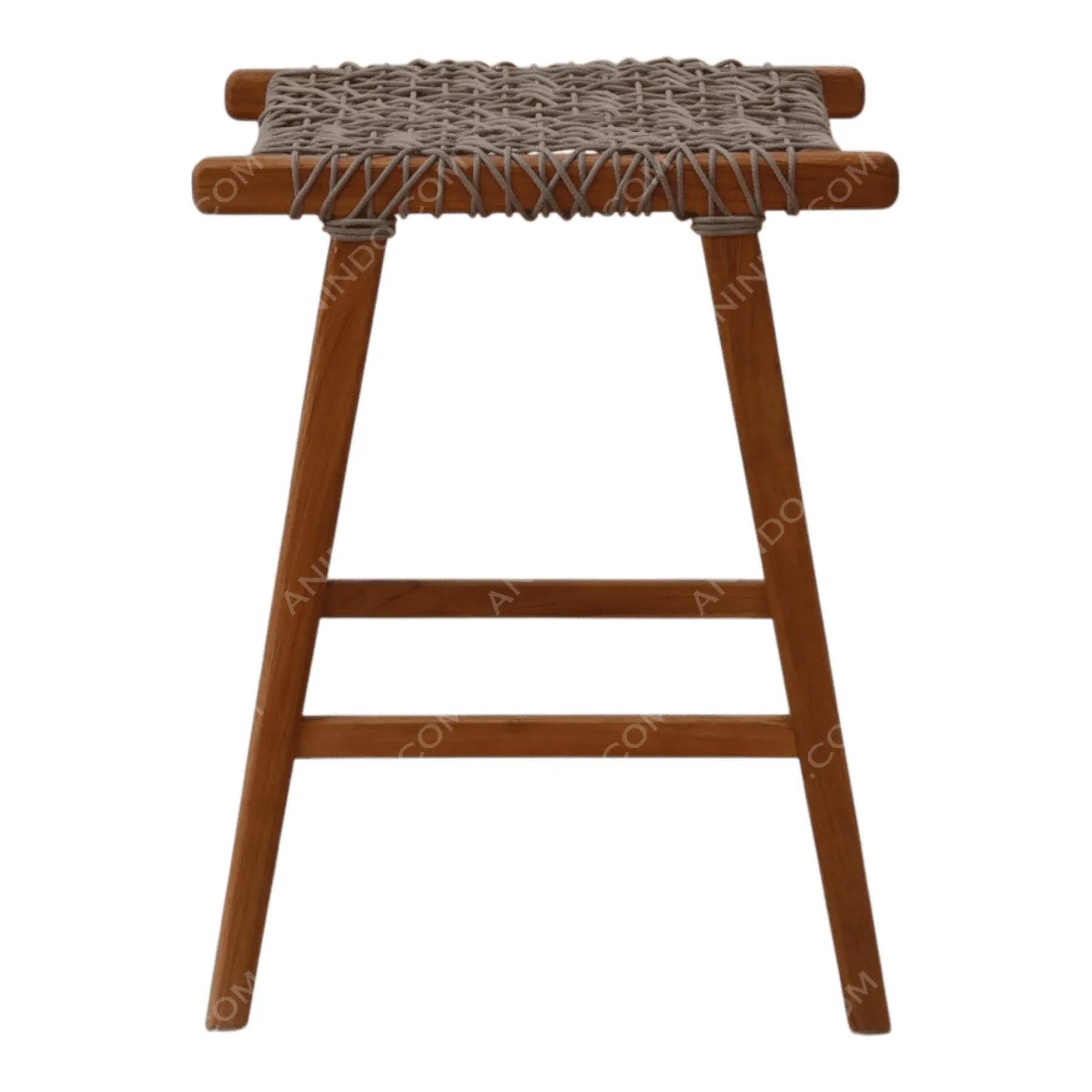 Rustic Weave Counter Stool - Image 5
