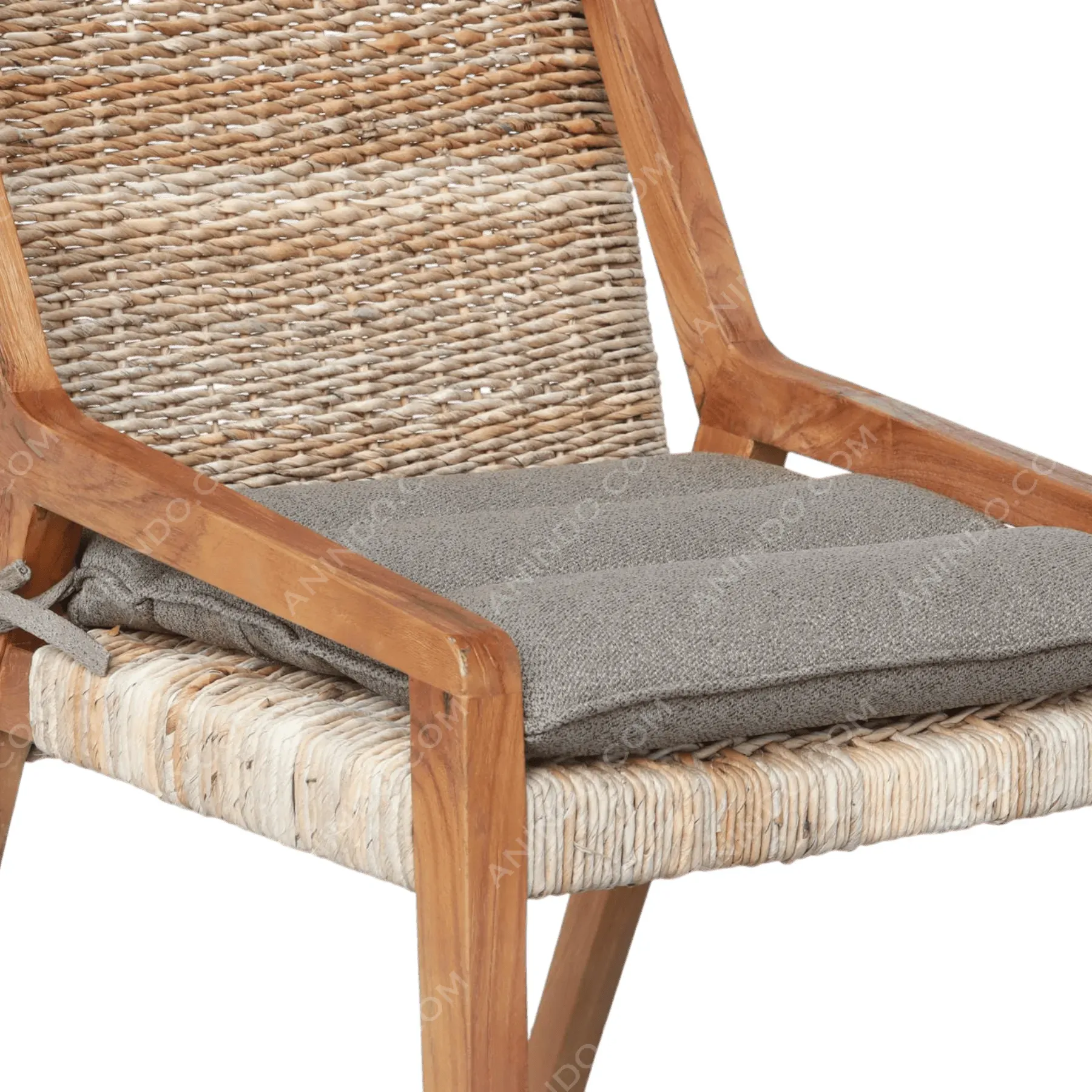 Rustic Weave Armchair - Image 3