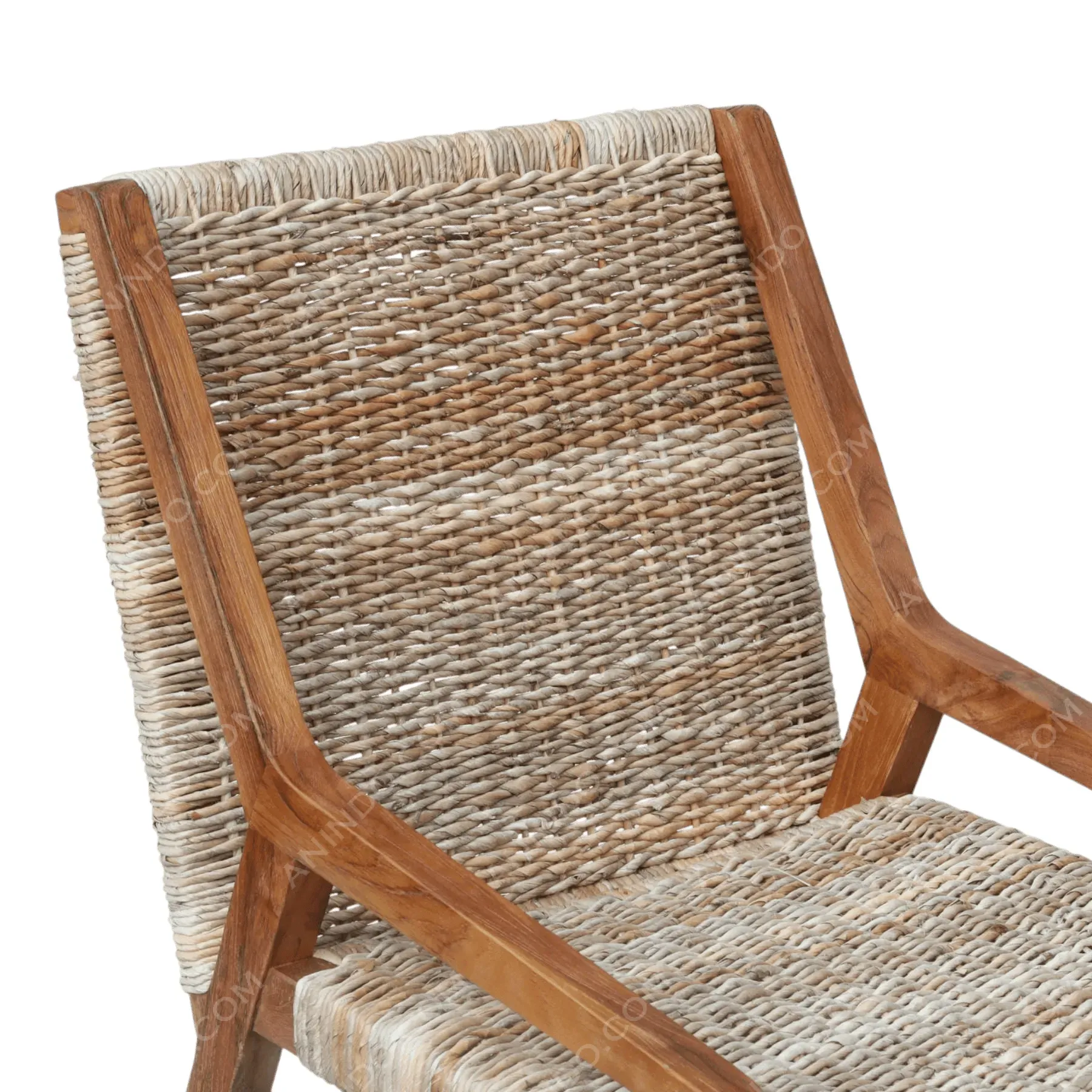 Rustic Weave Armchair - Image 8