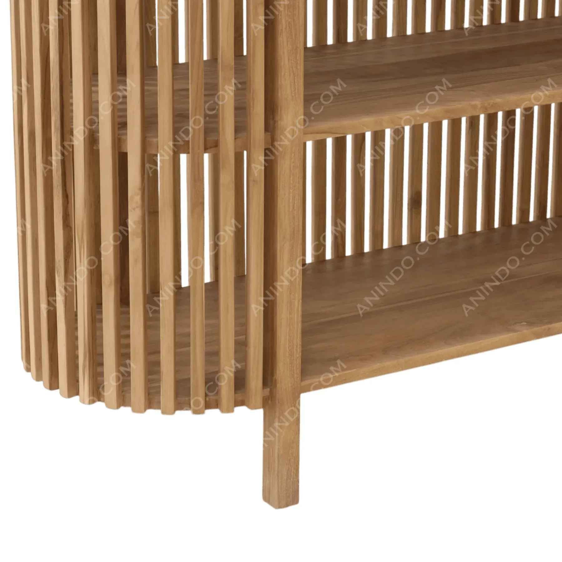 Slatted Barrel Sideboard - Image 3