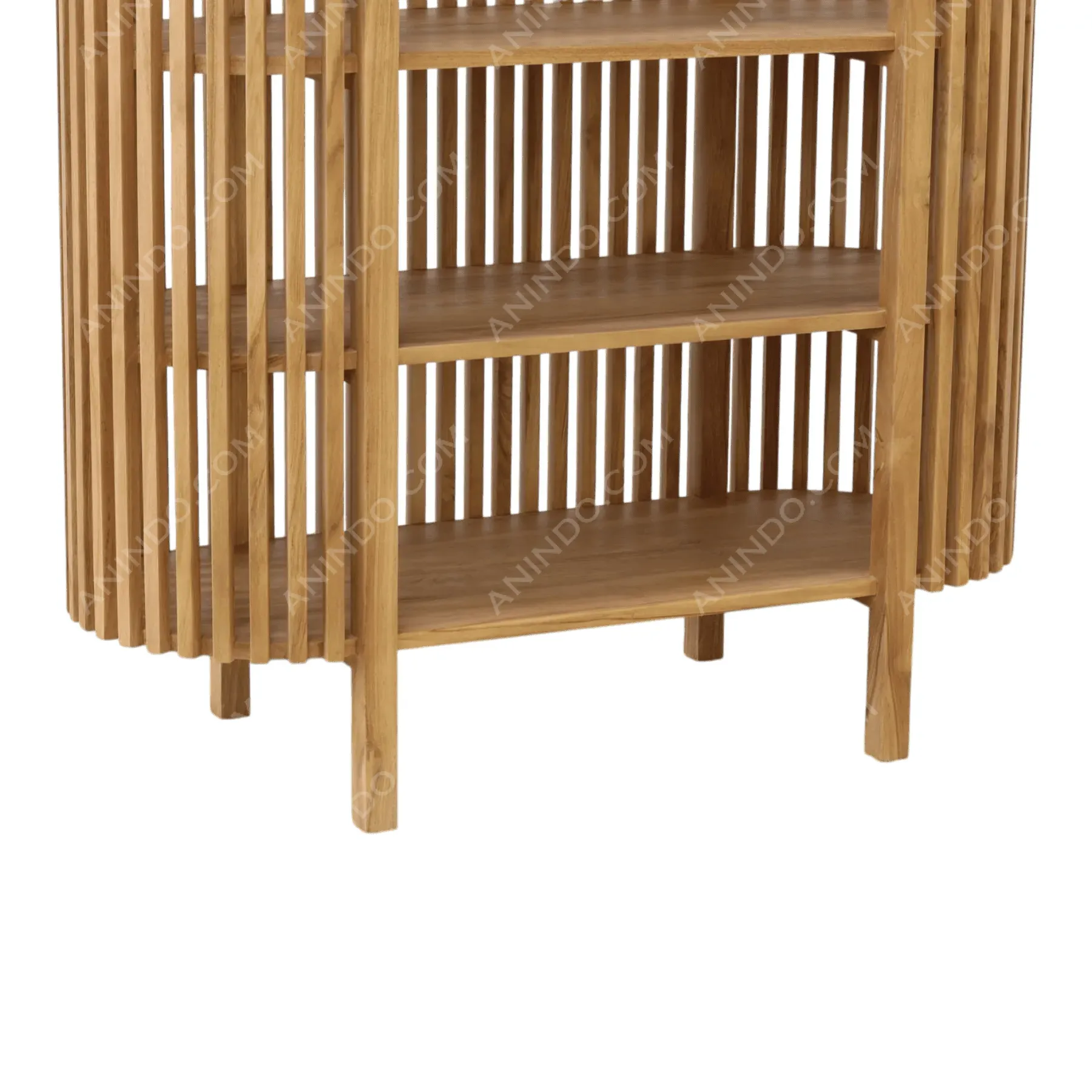 Fluted Grand Display Cabinet - Image 4