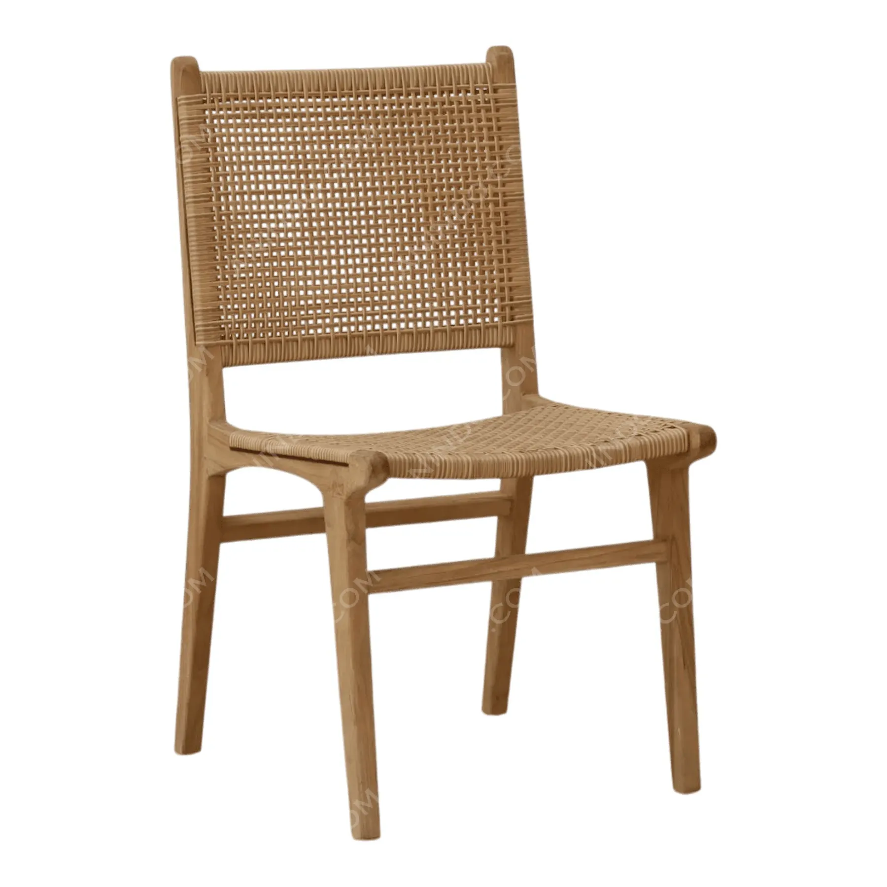 Rattan Weave Dining Chair - Image 2