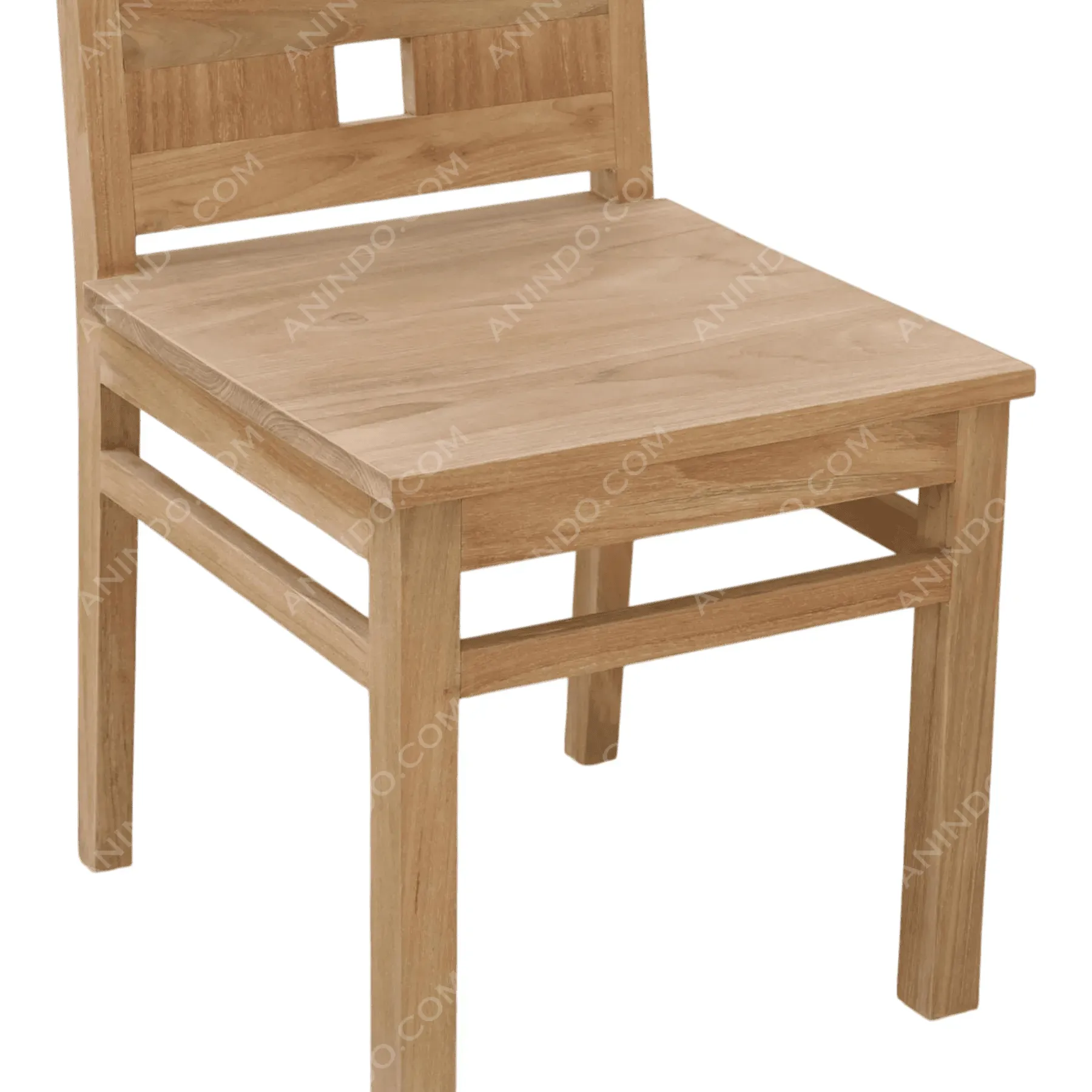 Structured Slotted Dining Chair - Image 4