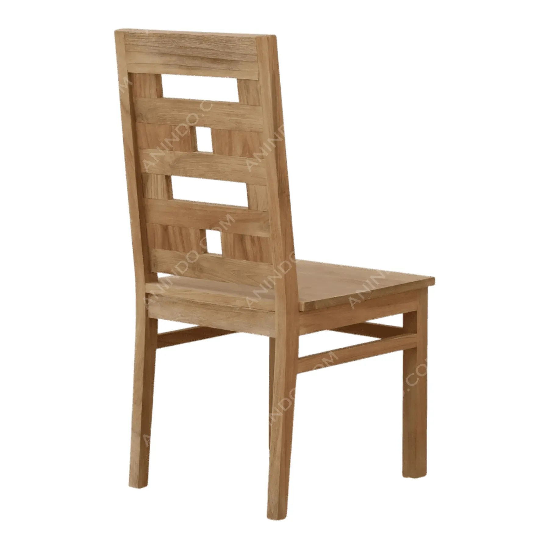 Structured Slotted Dining Chair - Image 6