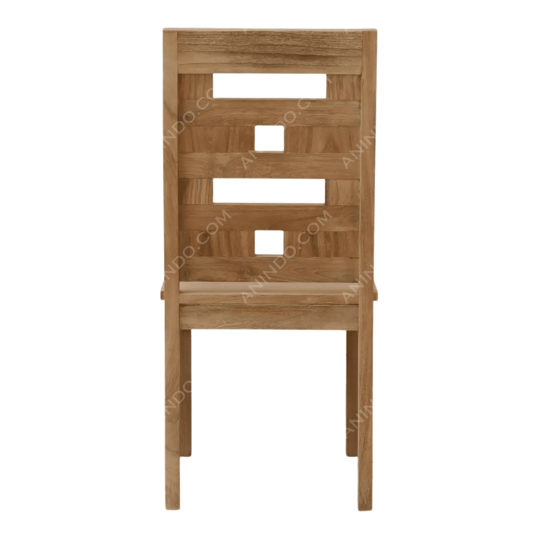 Structured Slotted Dining Chair - Image 7