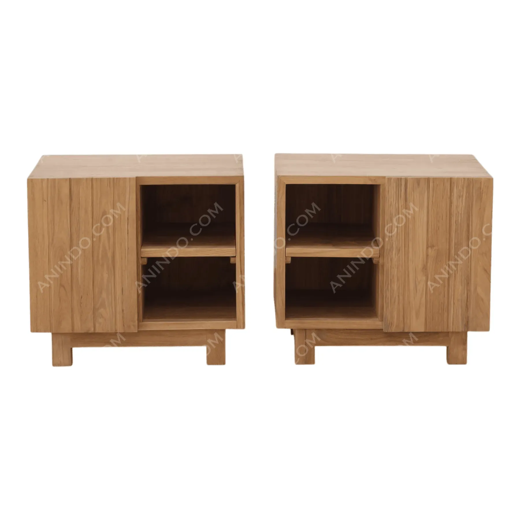 Artisan Box Bedside Cubes (Pair)