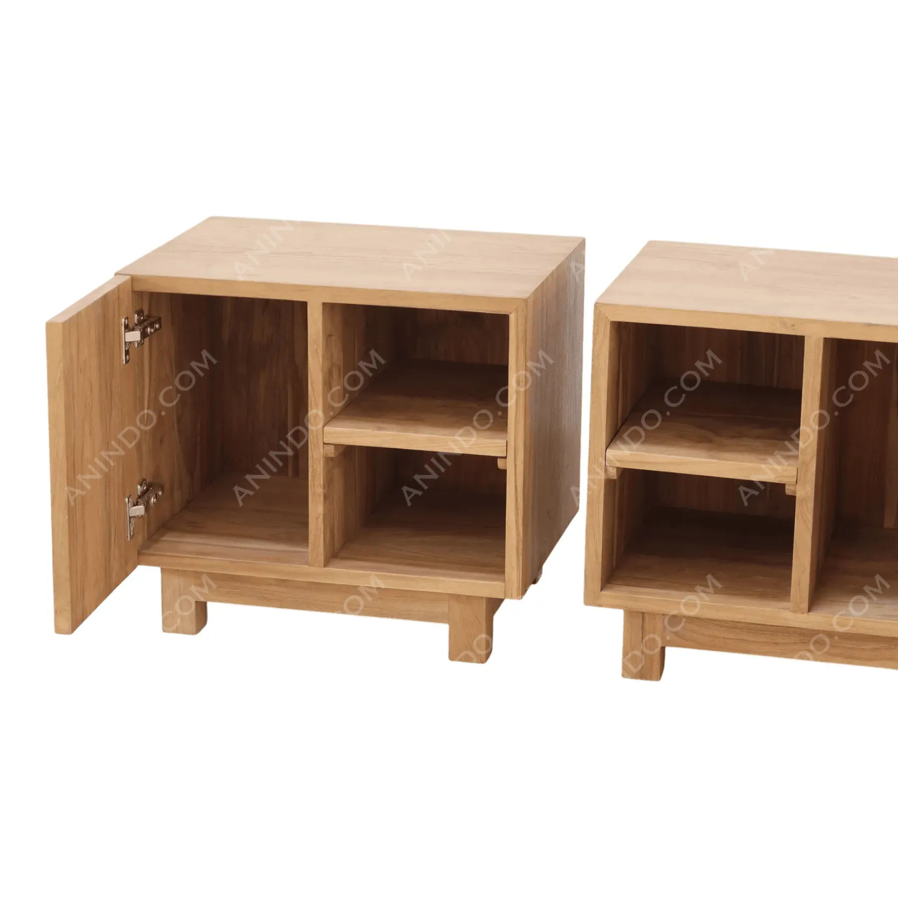 Artisan Box Bedside Cubes (Pair) - Image 3