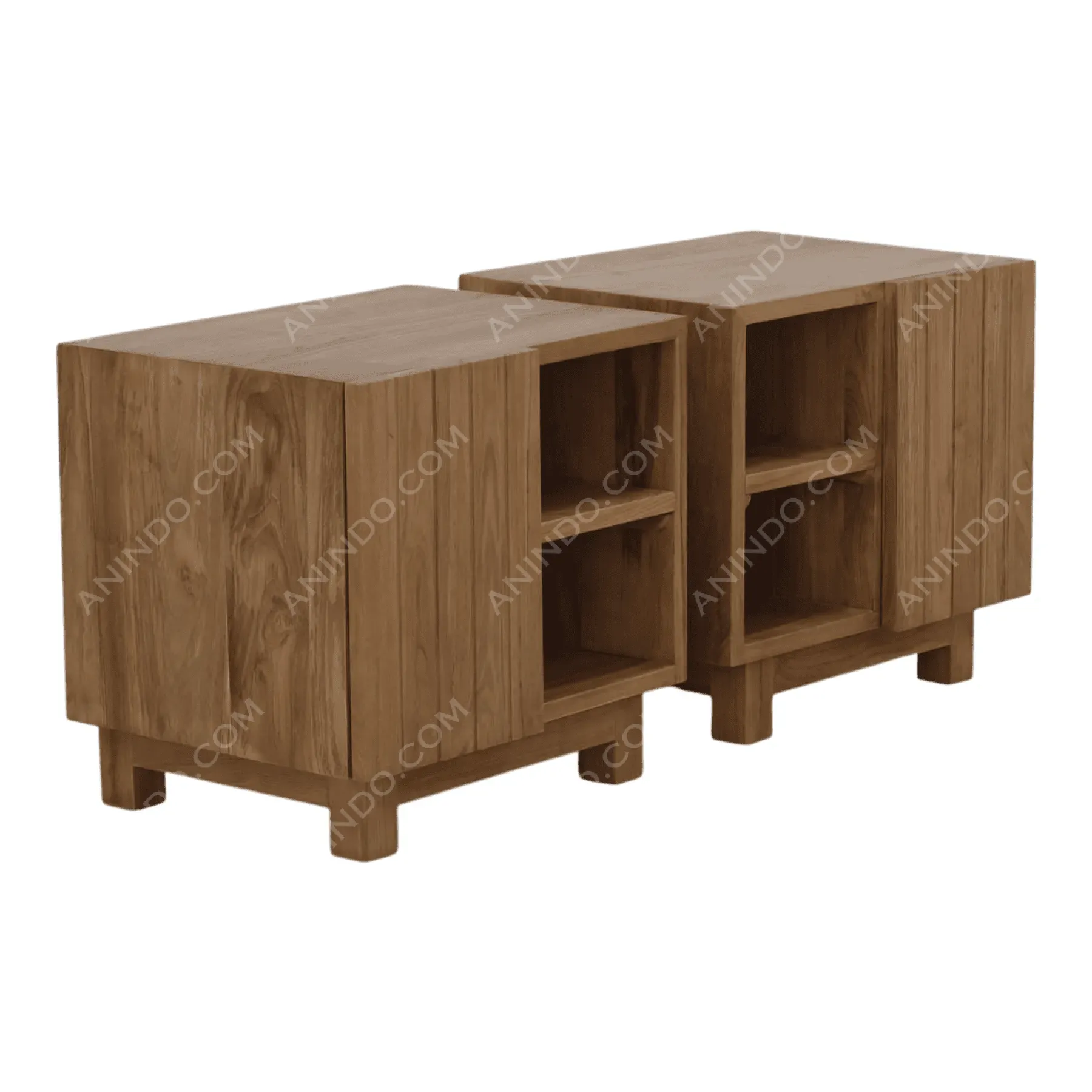 Artisan Box Bedside Cubes (Pair) - Image 5