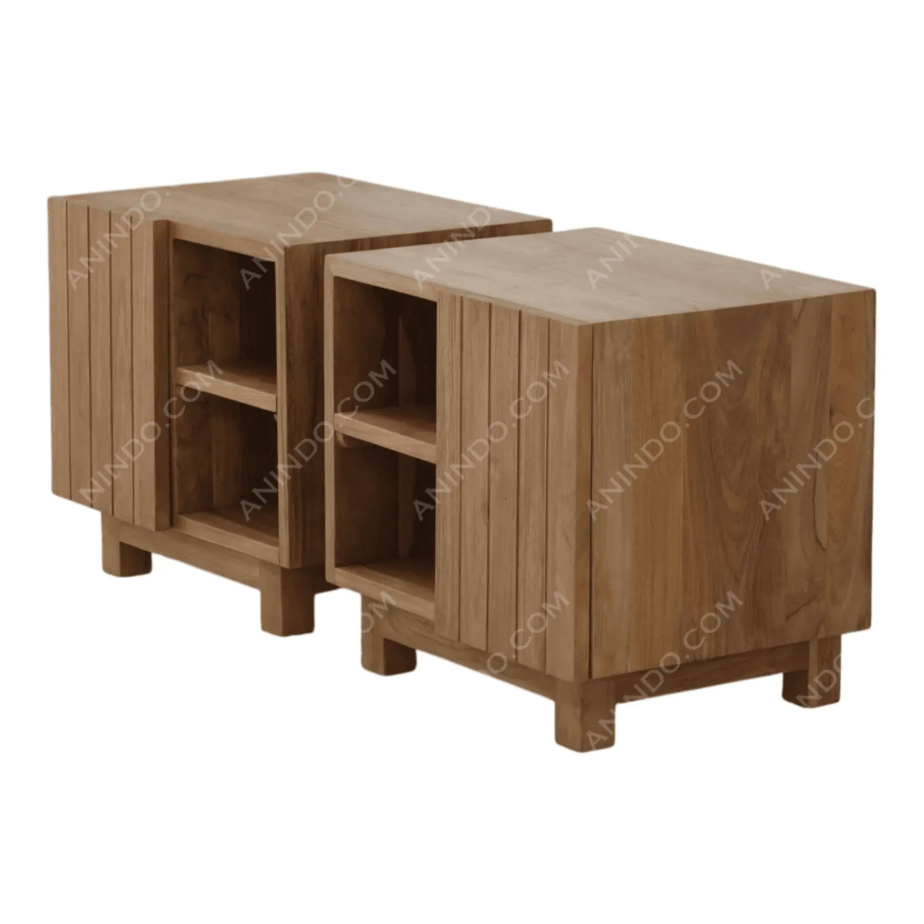 Artisan Box Bedside Cubes (Pair) - Image 6