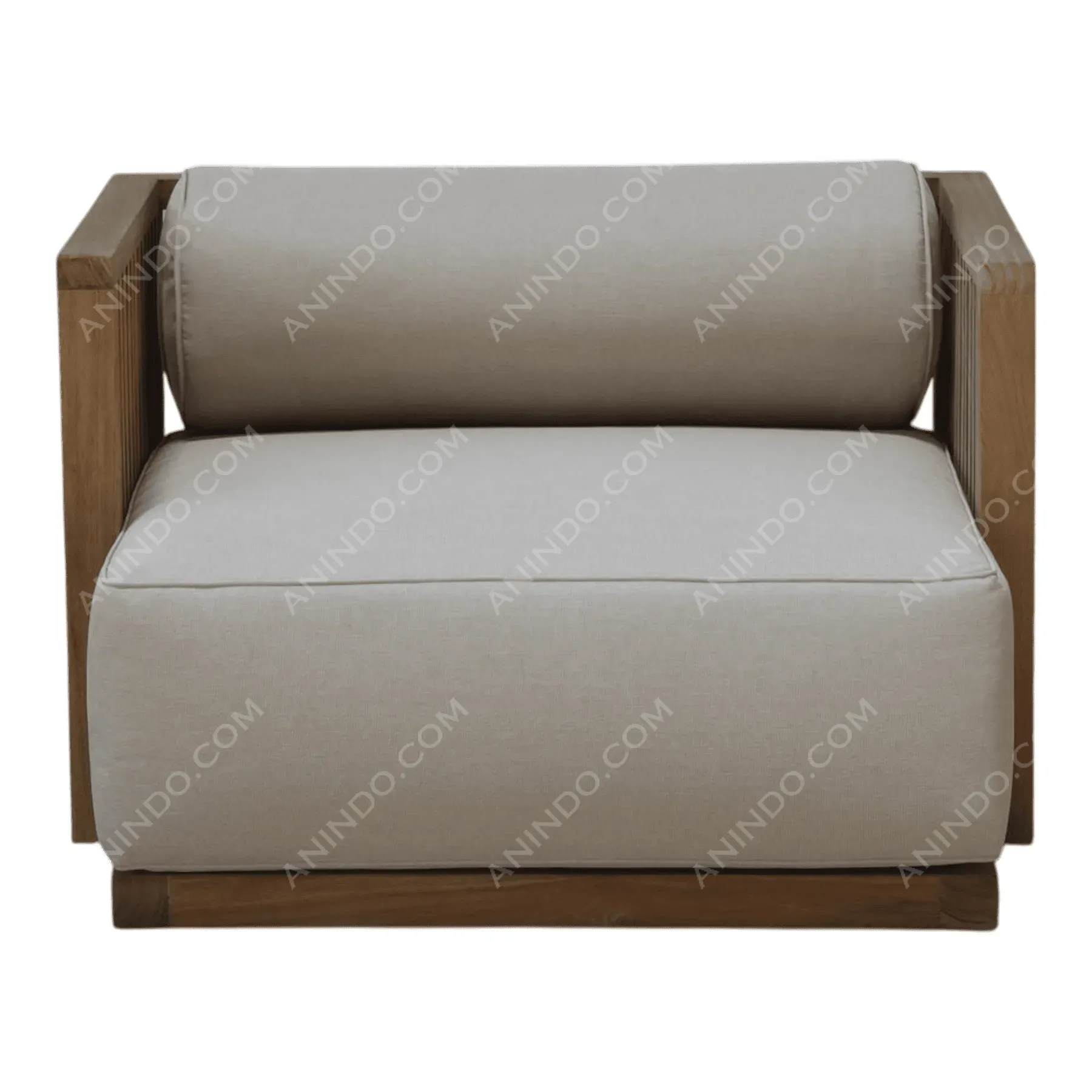 Box Slat Club Chair