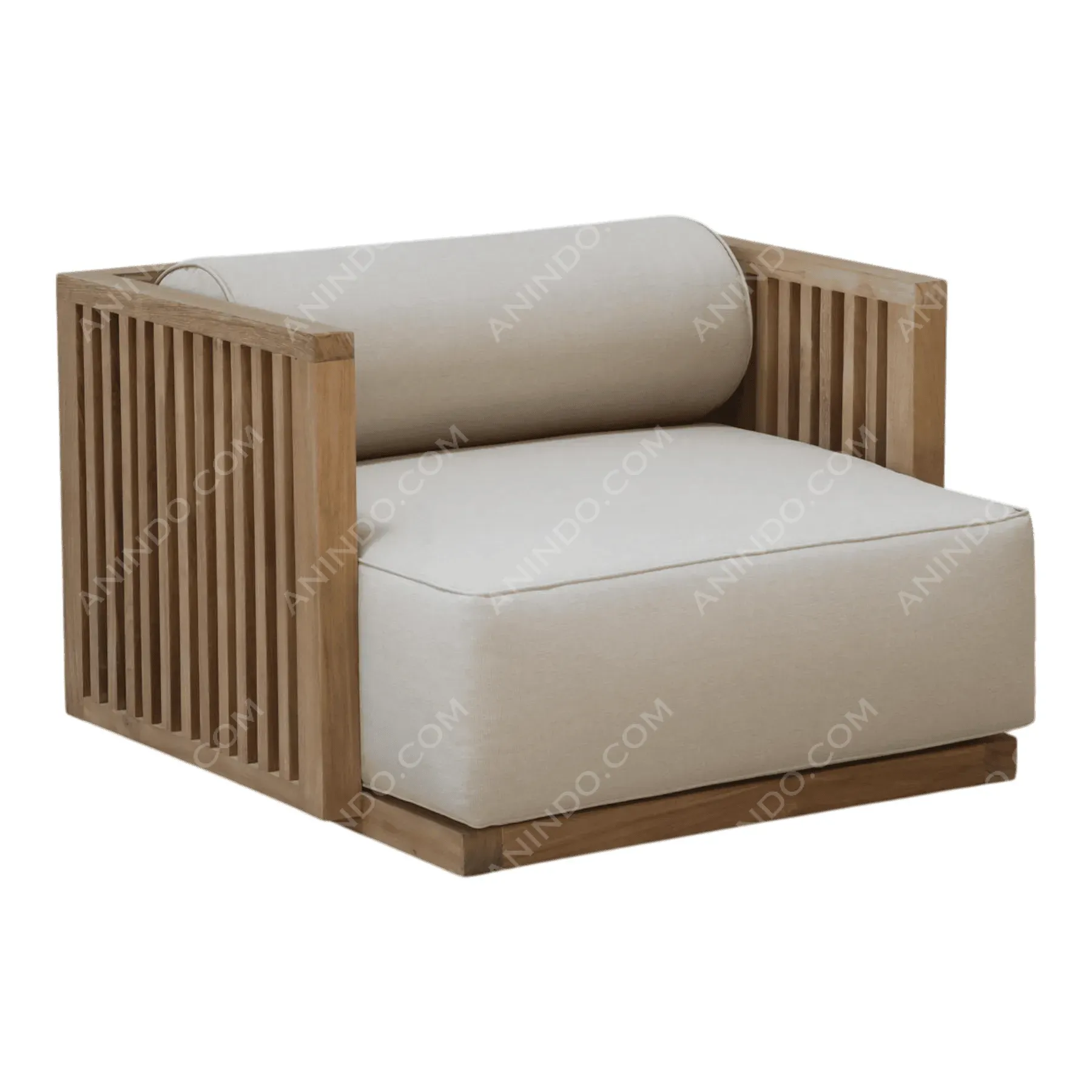 Box Slat Club Chair - Image 2