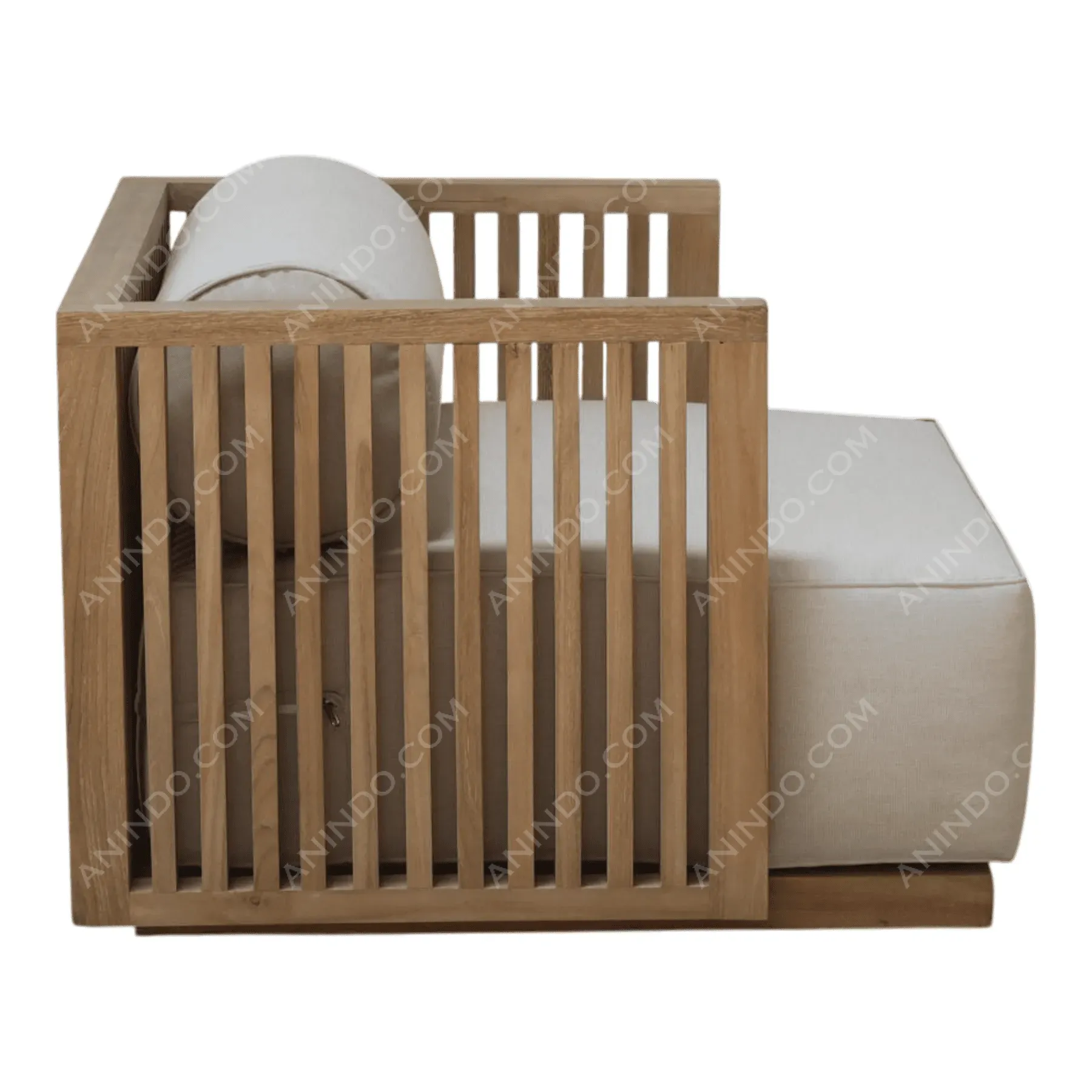 Box Slat Club Chair - Image 4
