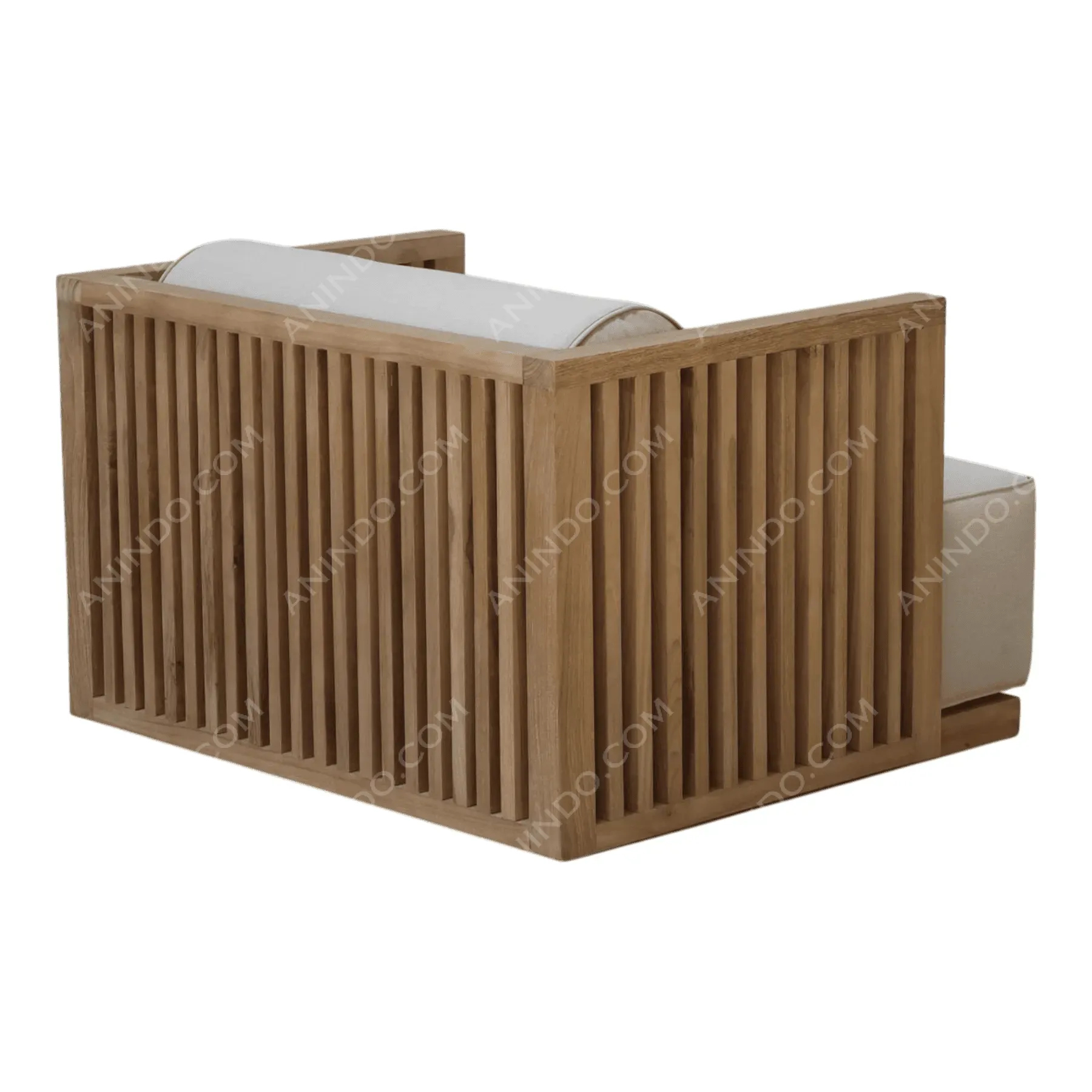 Box Slat Club Chair - Image 5