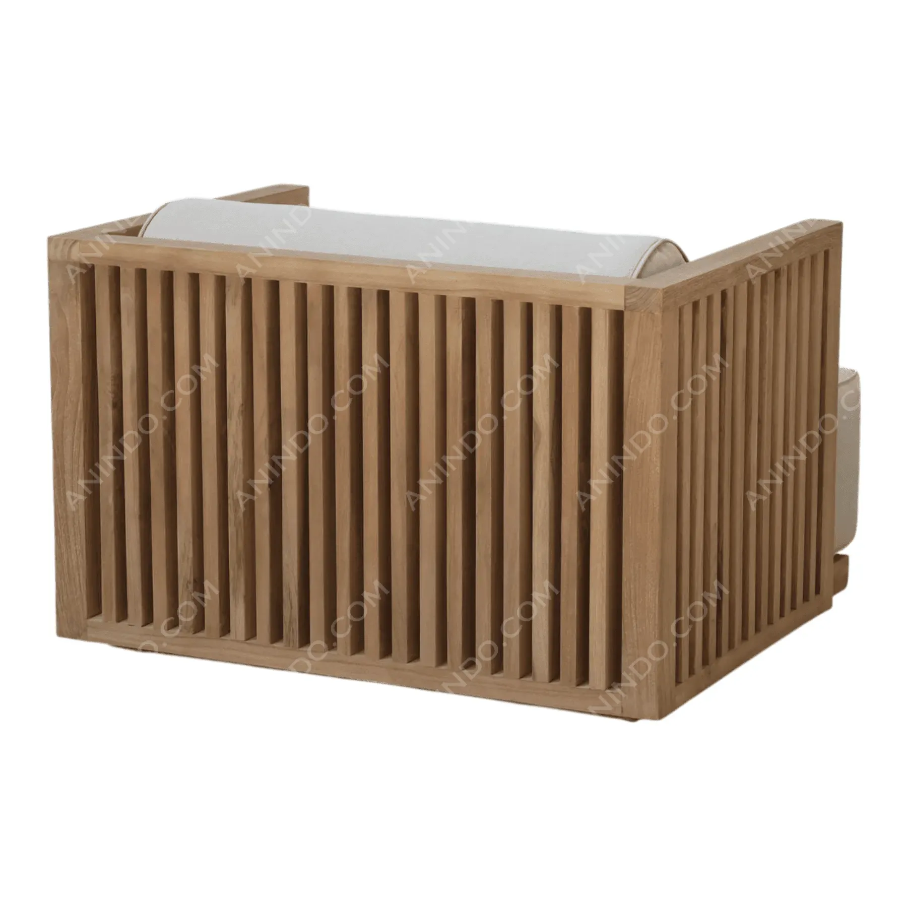 Box Slat Club Chair - Image 6