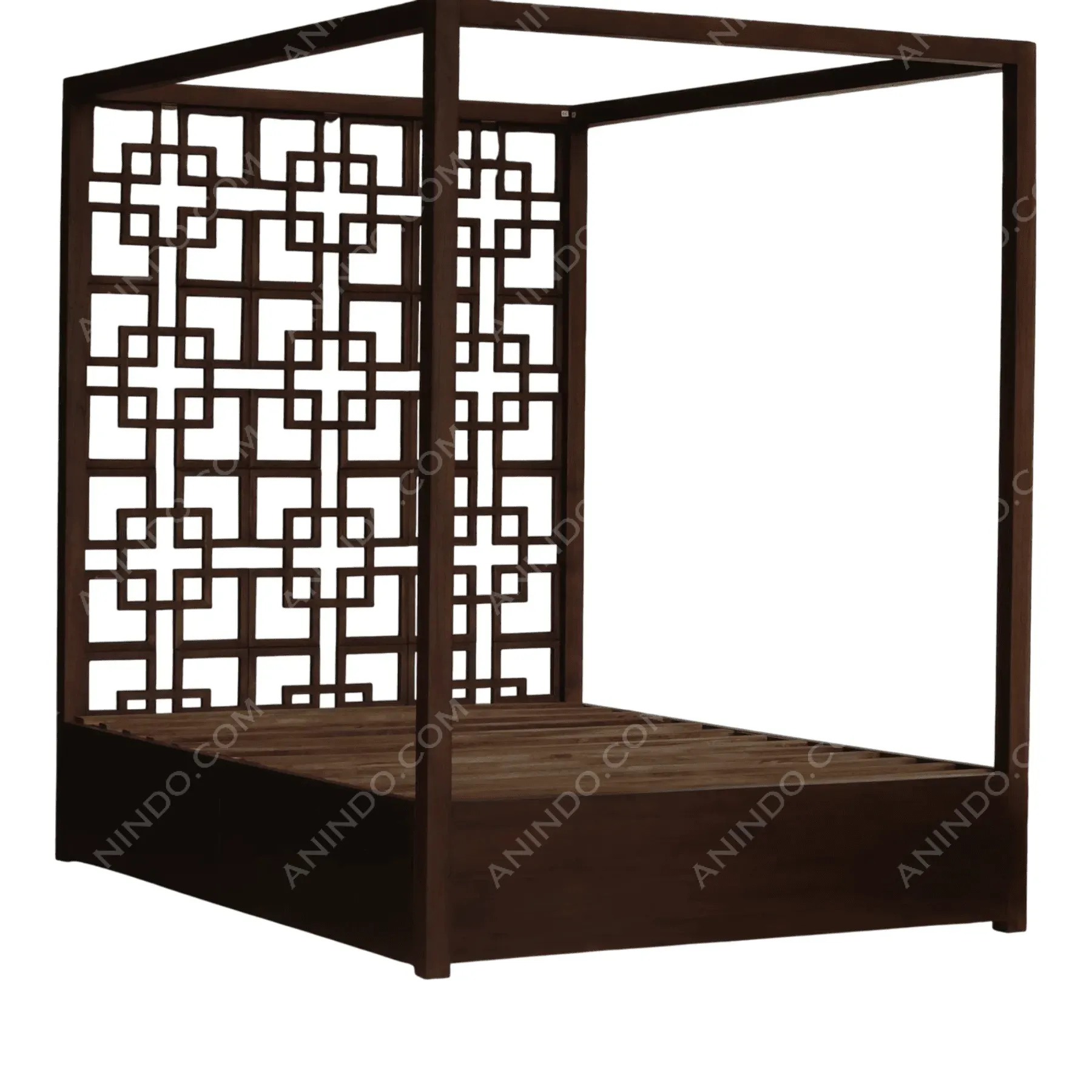 The Suzhou Screen Canopy Bed - Image 6