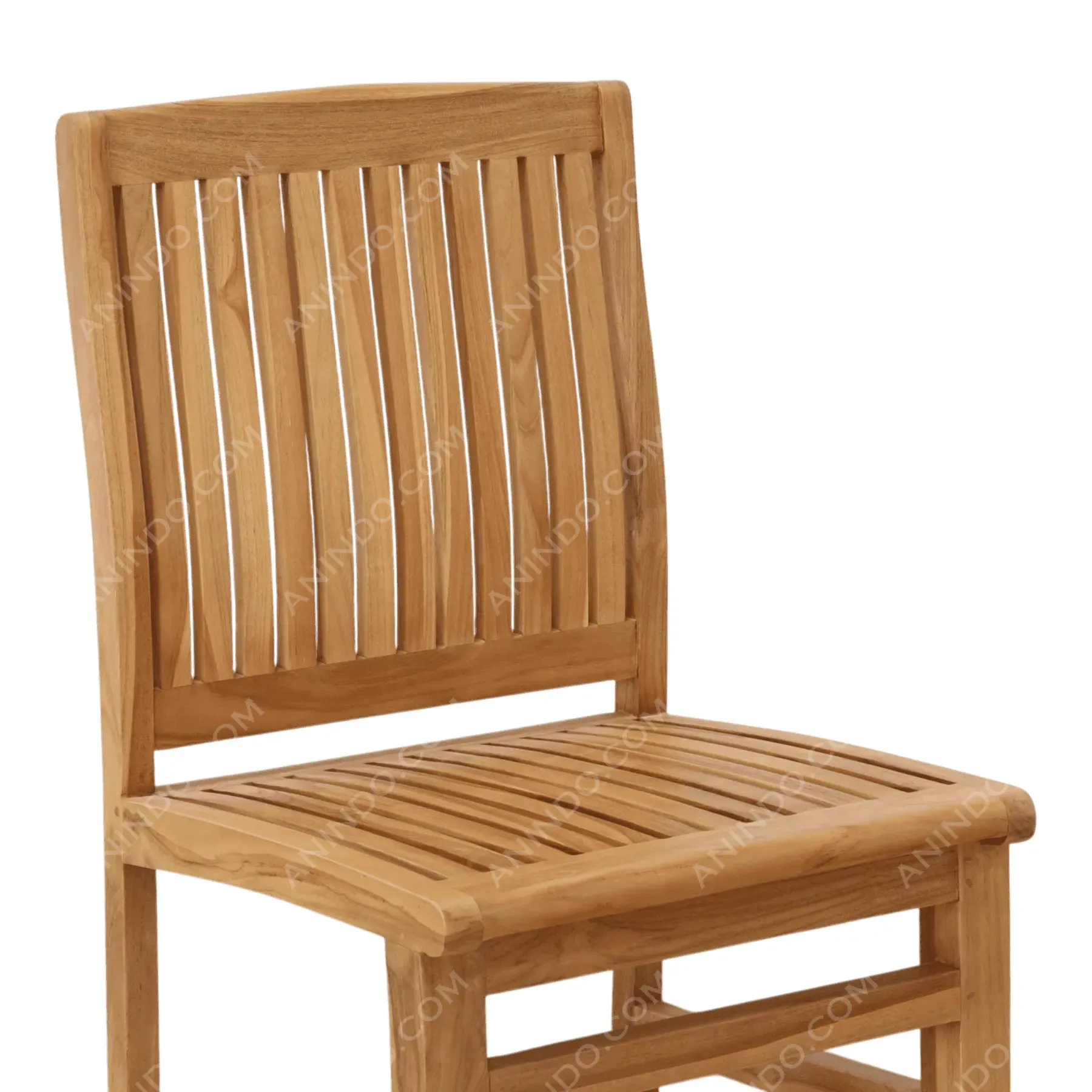 Vertical Slat Dining Chair (Outdoor Grade) - Image 3