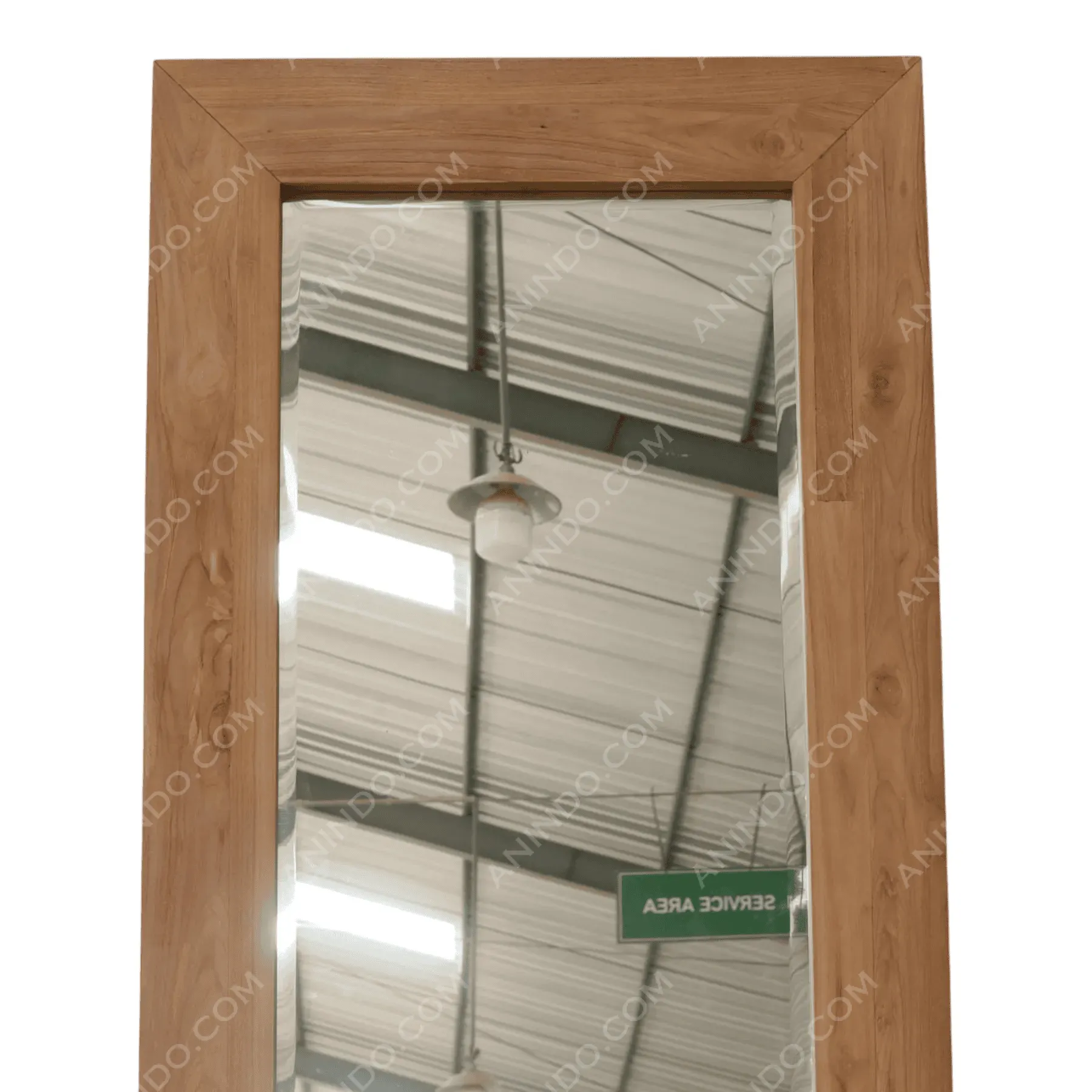 Natural Edge Floor Mirror - Image 3