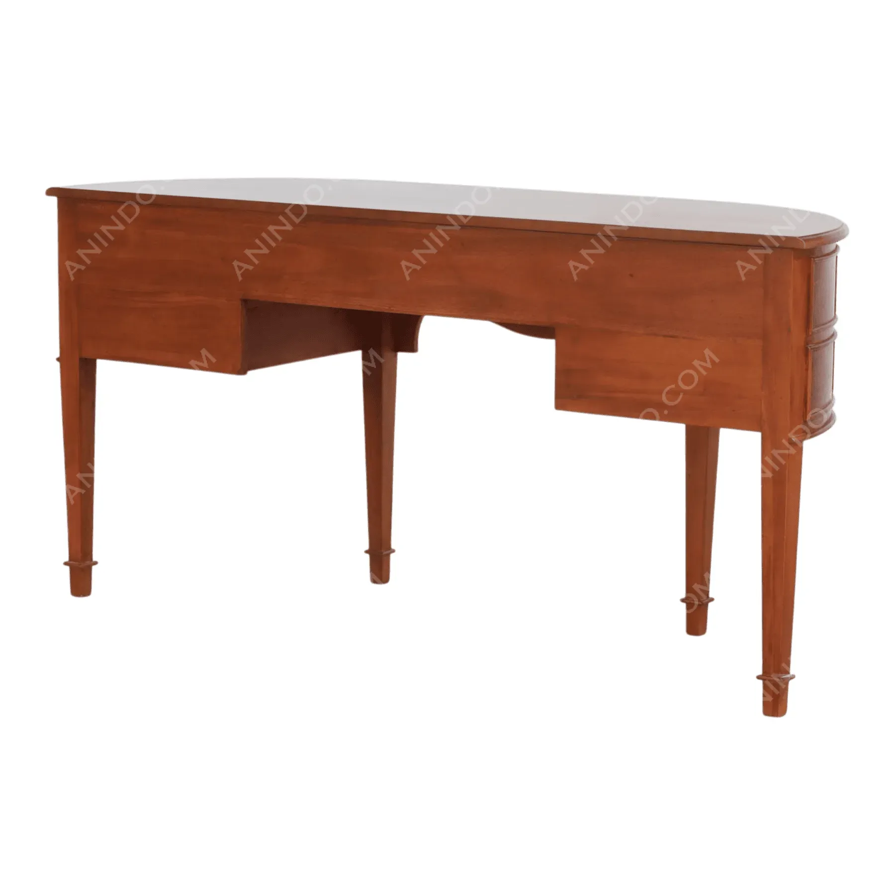 Demi-Lune Six-Drawer Console - Image 4