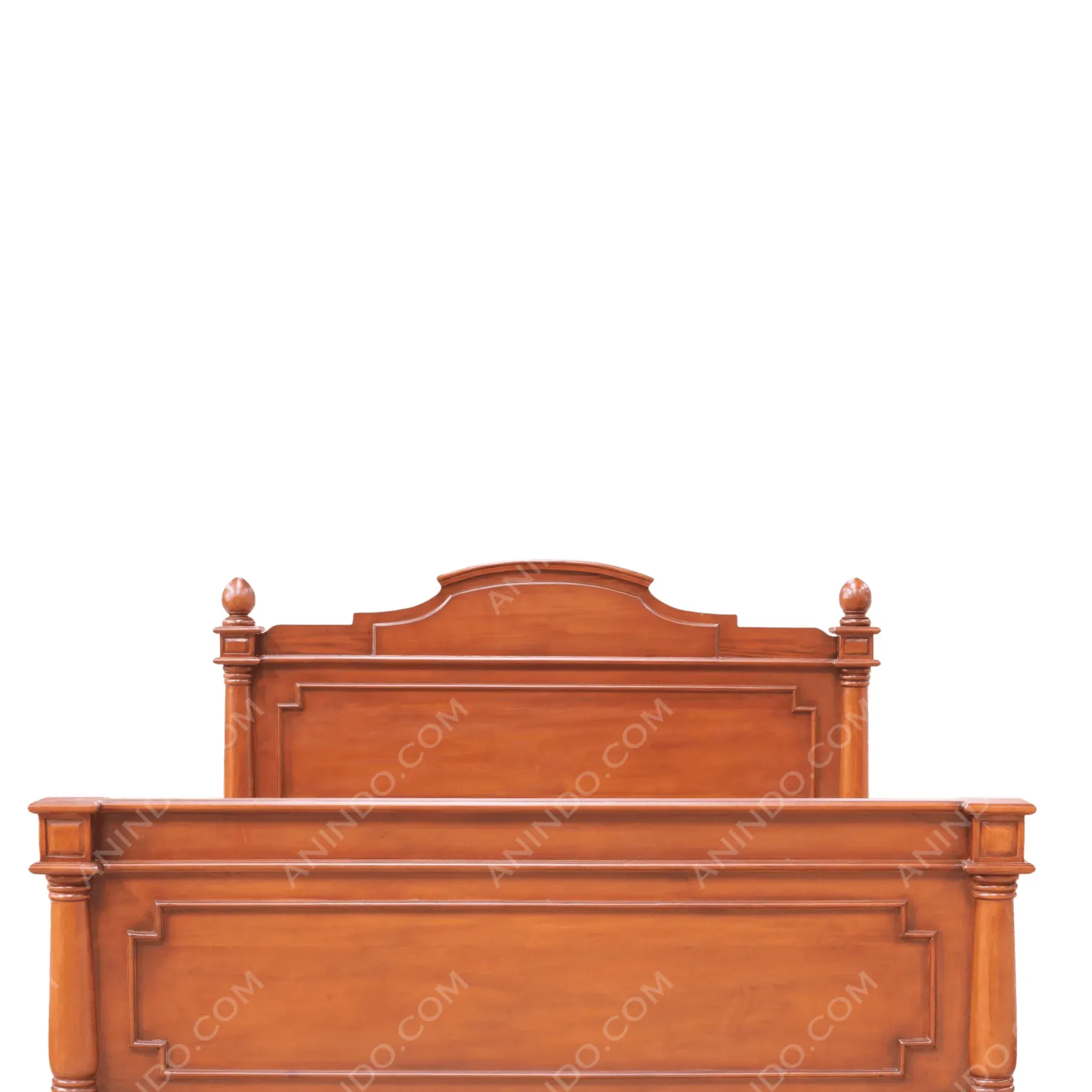 Classic Sleigh Panel Bed - Image 2