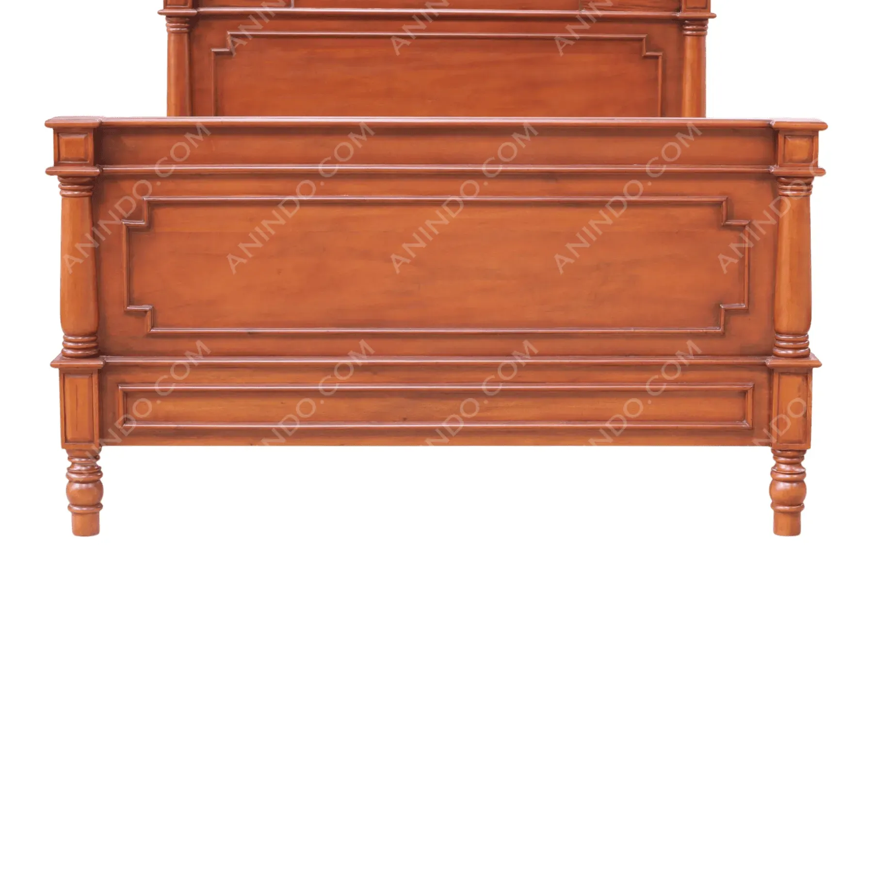 Classic Sleigh Panel Bed - Image 3