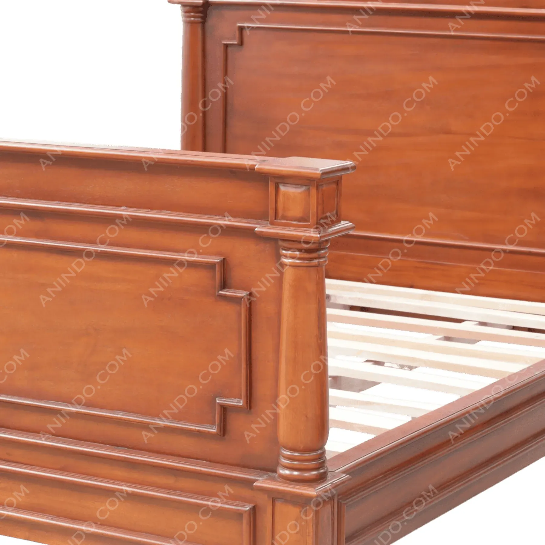 Classic Sleigh Panel Bed - Image 6