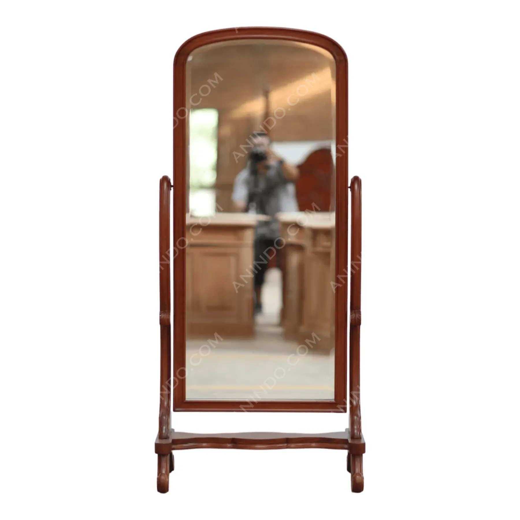 Oval Cheval Dressing Mirror