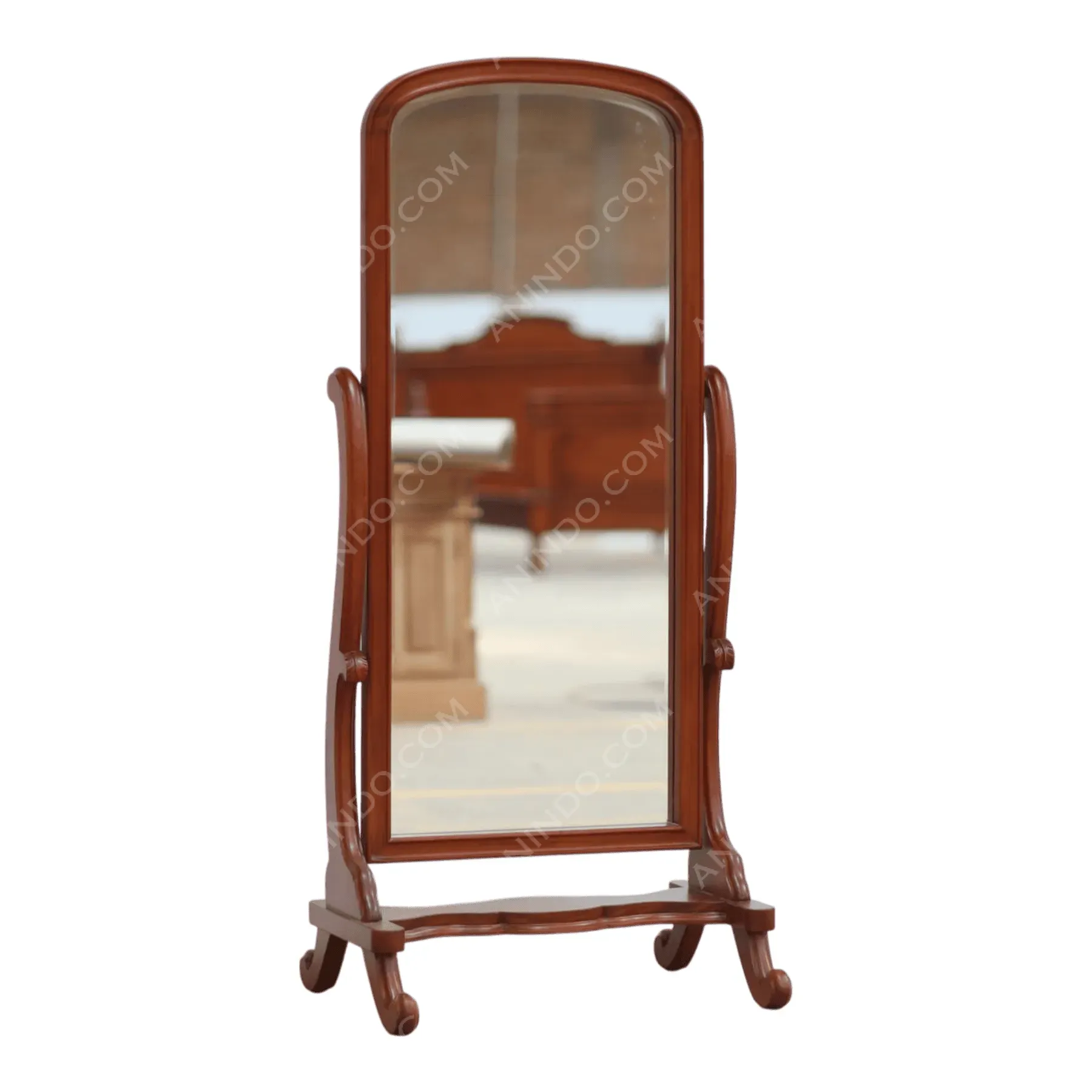 Oval Cheval Dressing Mirror - Image 2