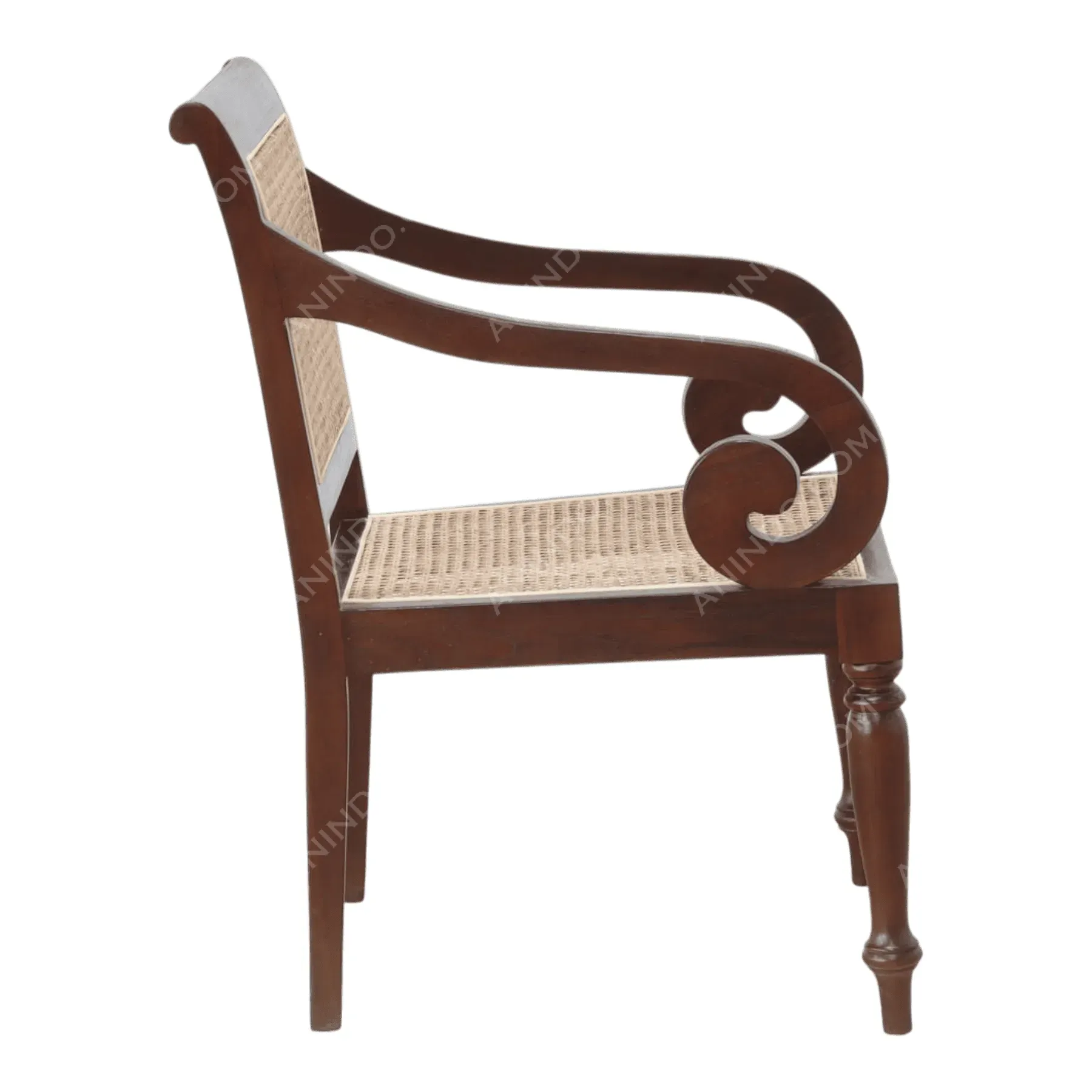 Colonial Cane Armchair - Image 5
