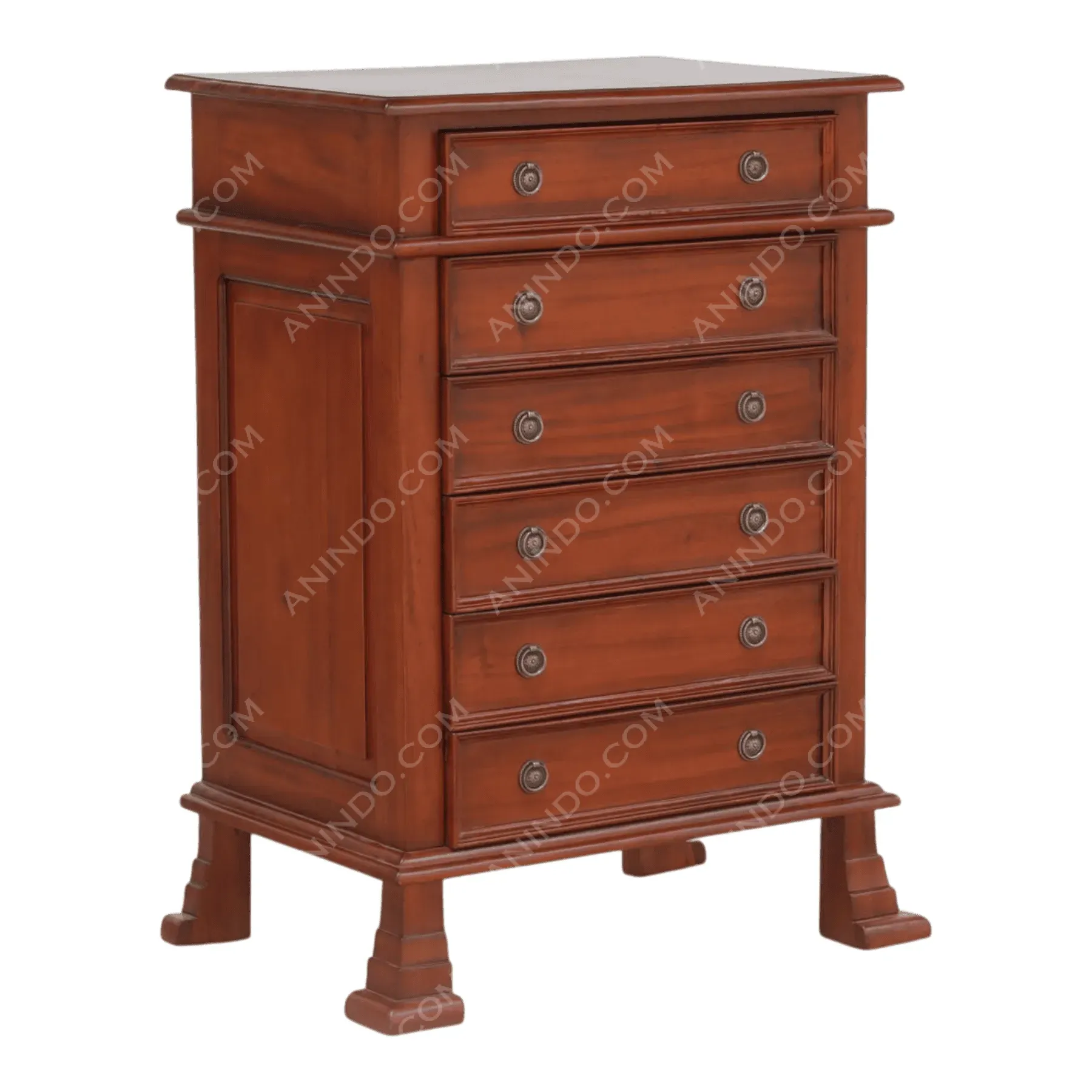 Six-Drawer Tallboy Chest - Image 2