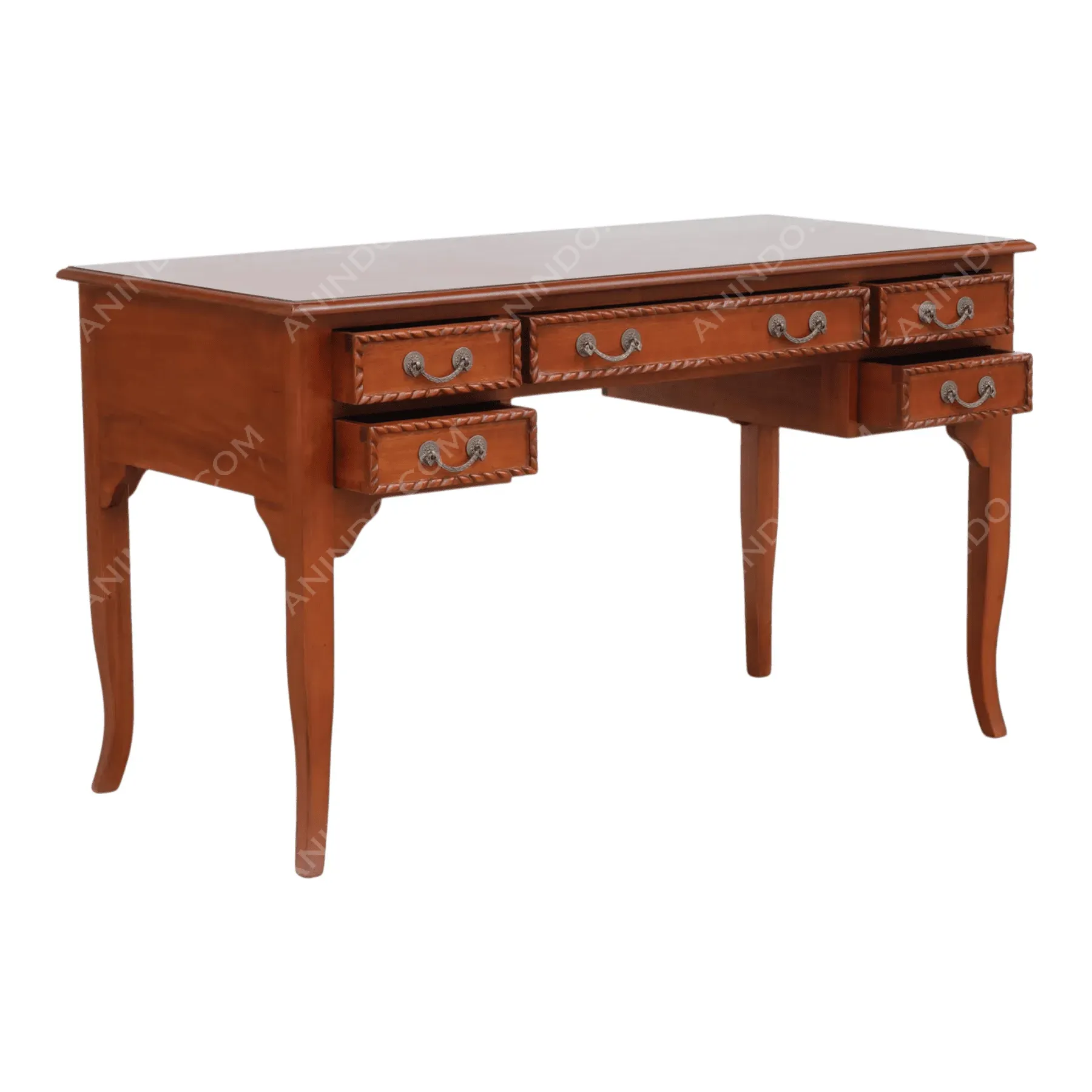 Cabriole Leg Writing Desk - Image 3