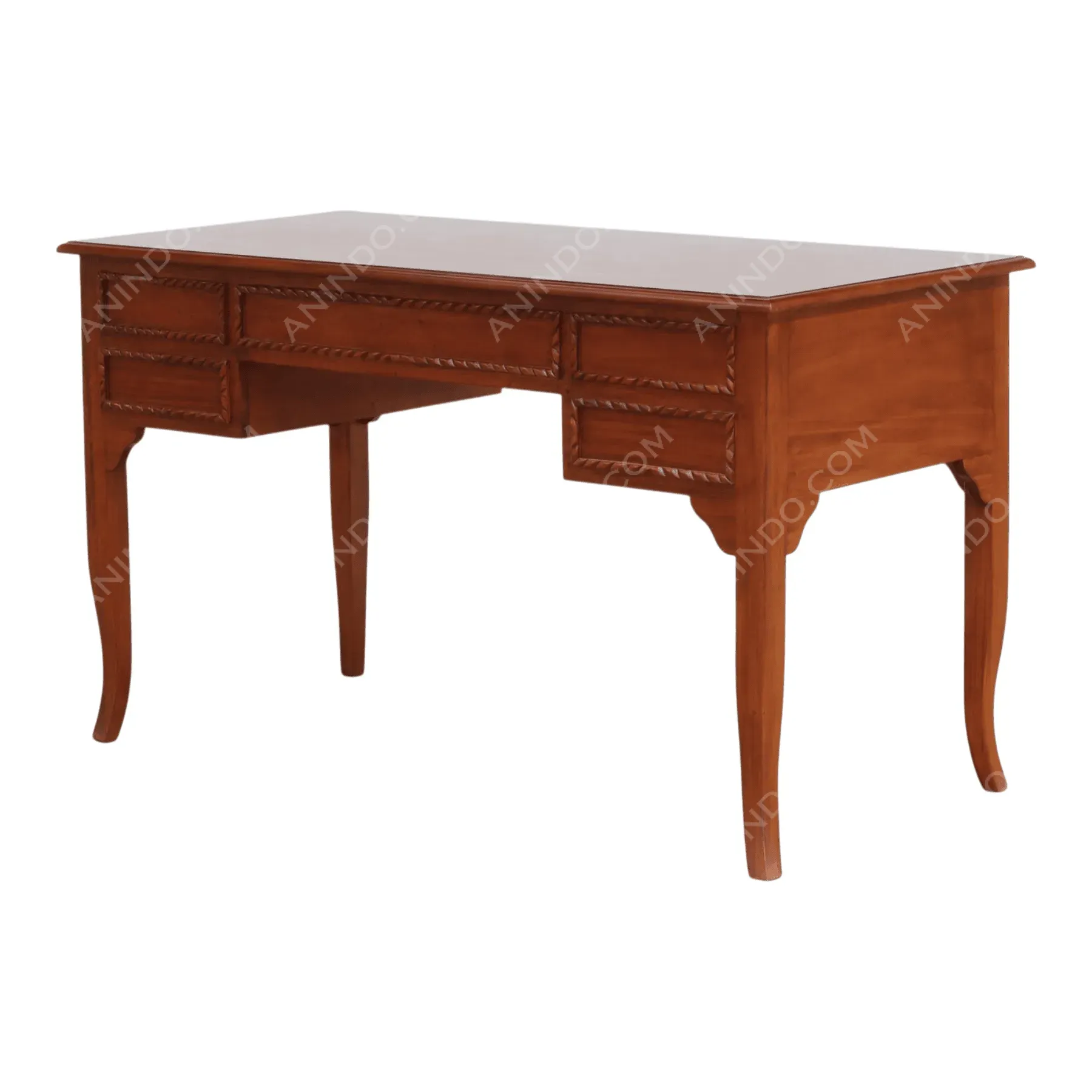 Cabriole Leg Writing Desk - Image 5