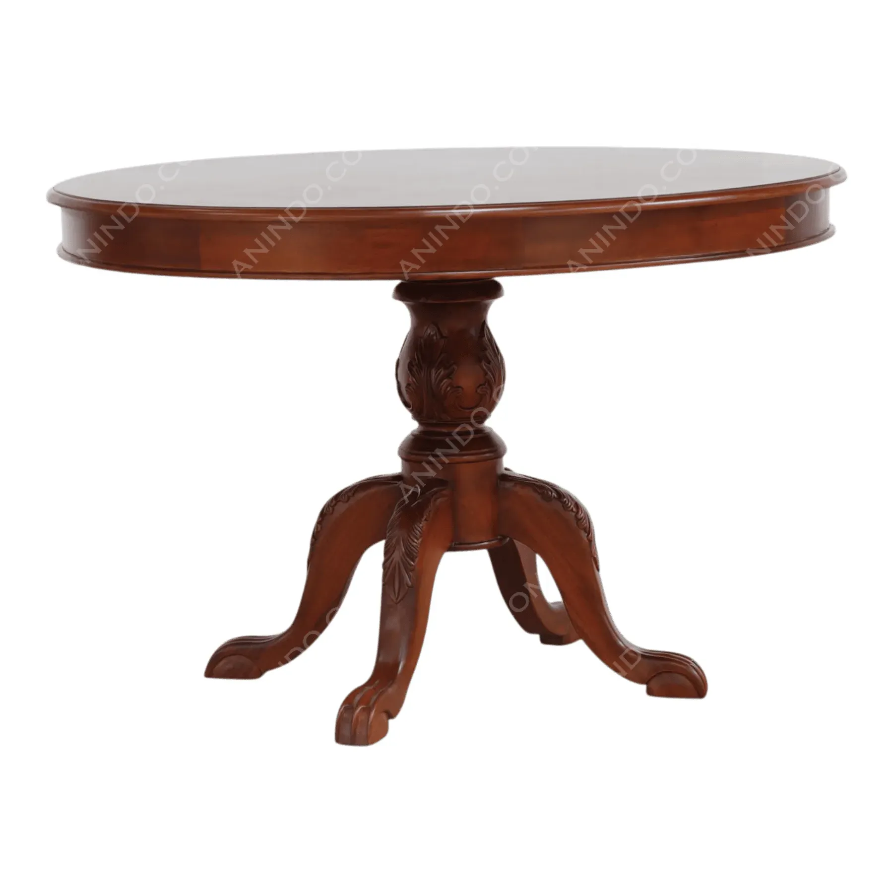 Carved Pedestal Dining Table - Image 2