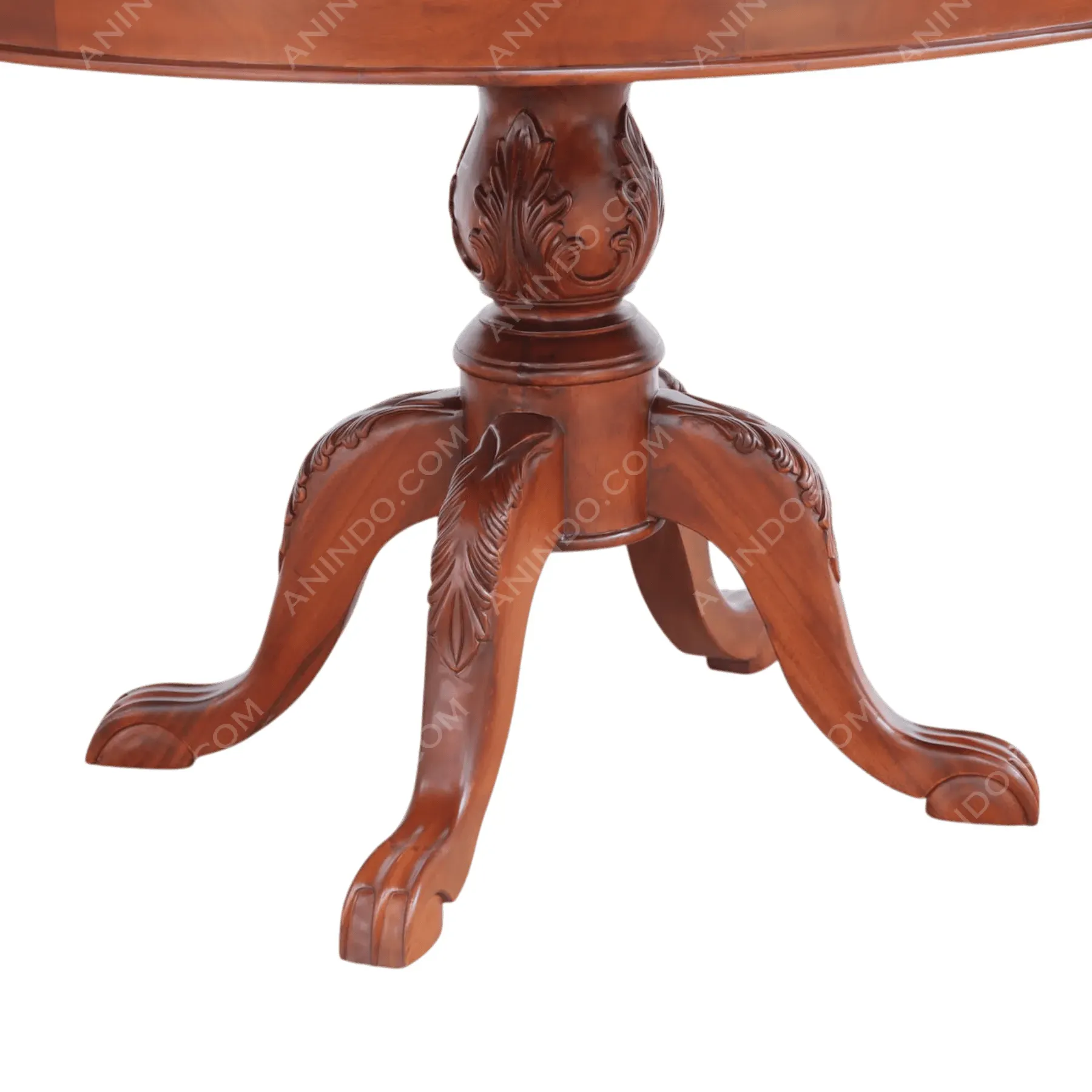 Carved Pedestal Dining Table - Image 3