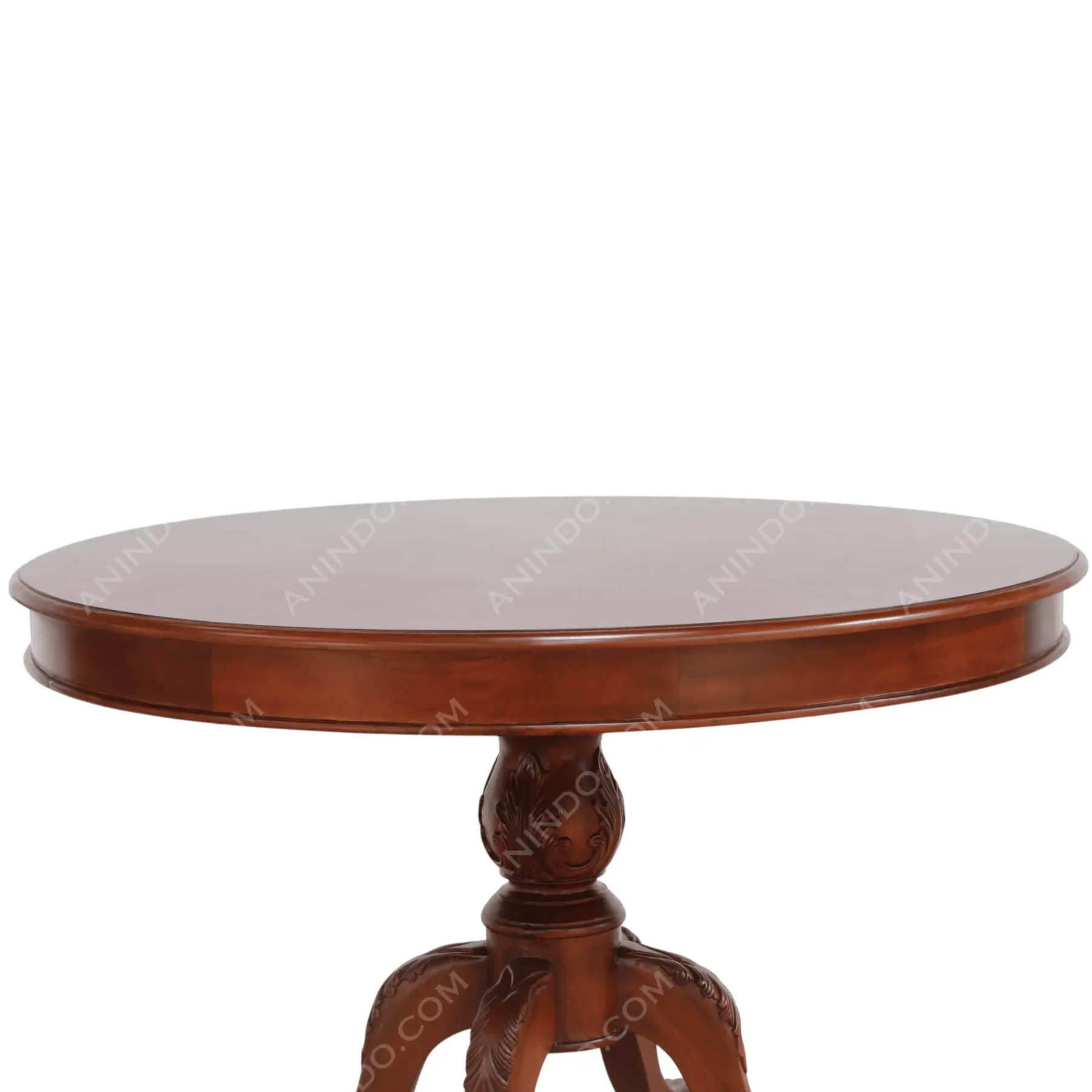 Carved Pedestal Dining Table - Image 4