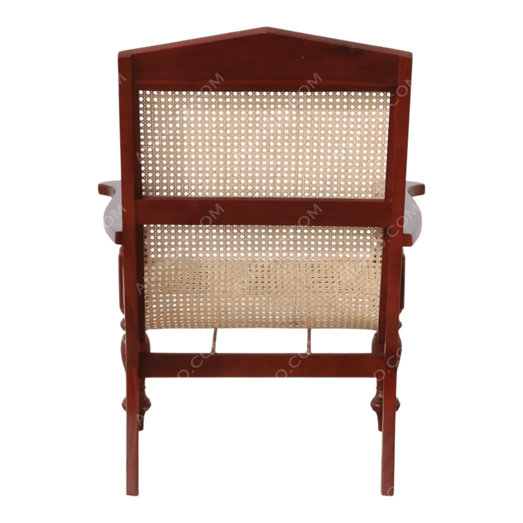 High-Back Cane Armchair - Image 7