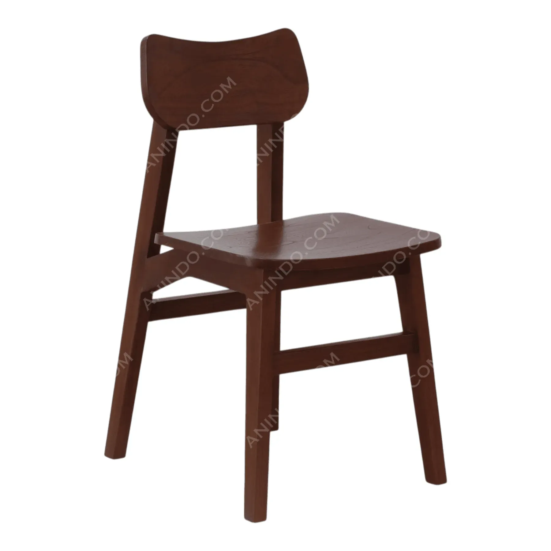 Ergonomic Scoop Dining Chair - Image 2