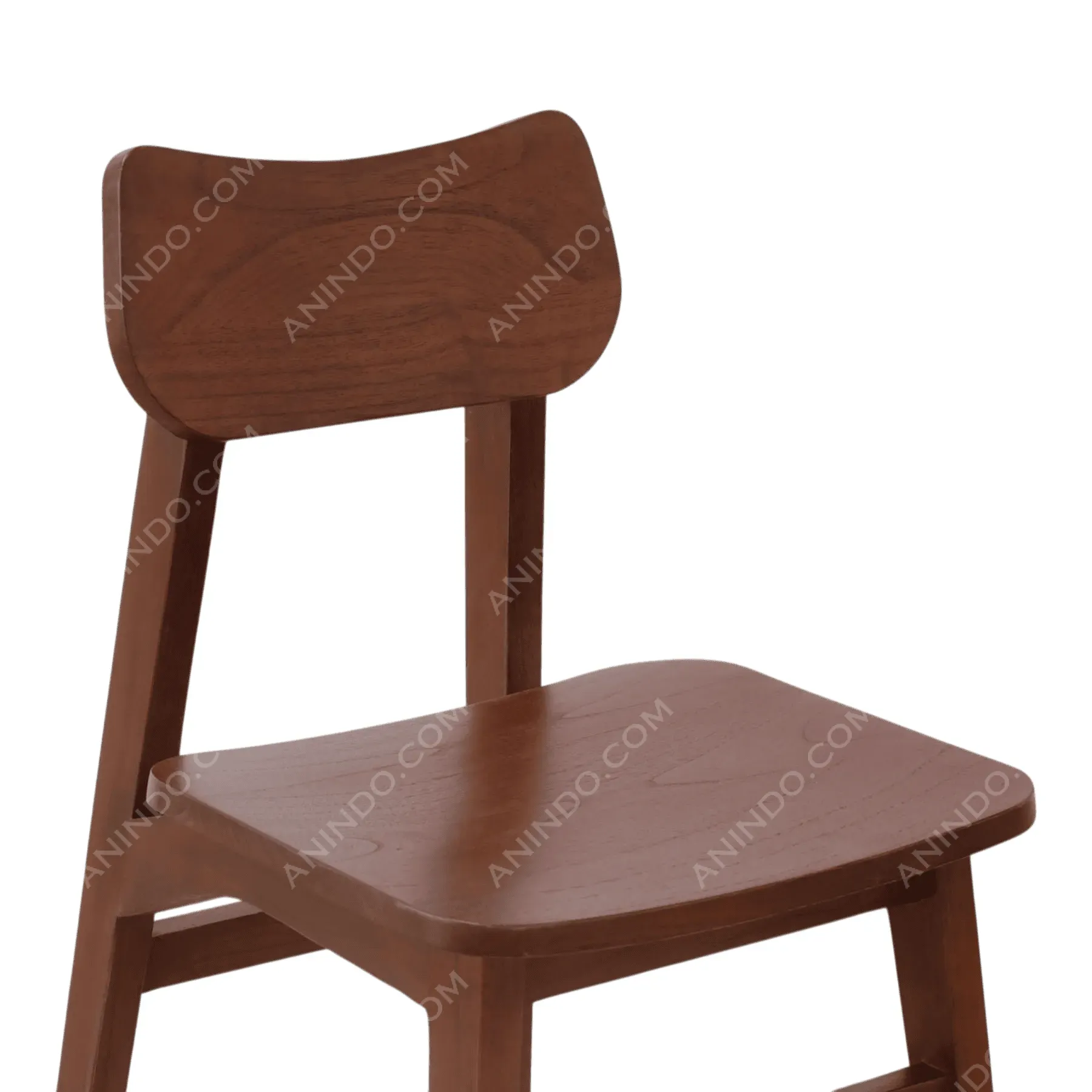 Ergonomic Scoop Dining Chair - Image 3