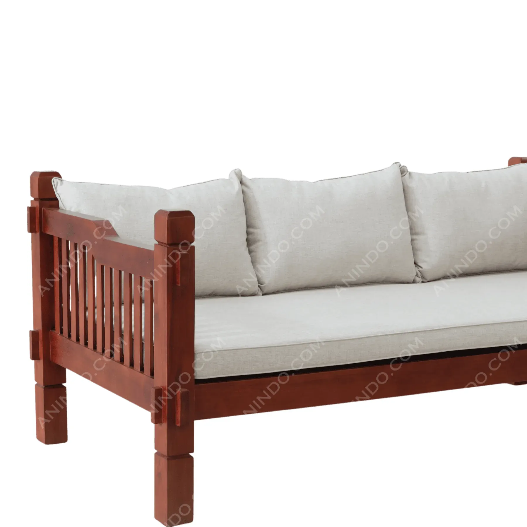Block Slat Cushioned Daybed - Image 3