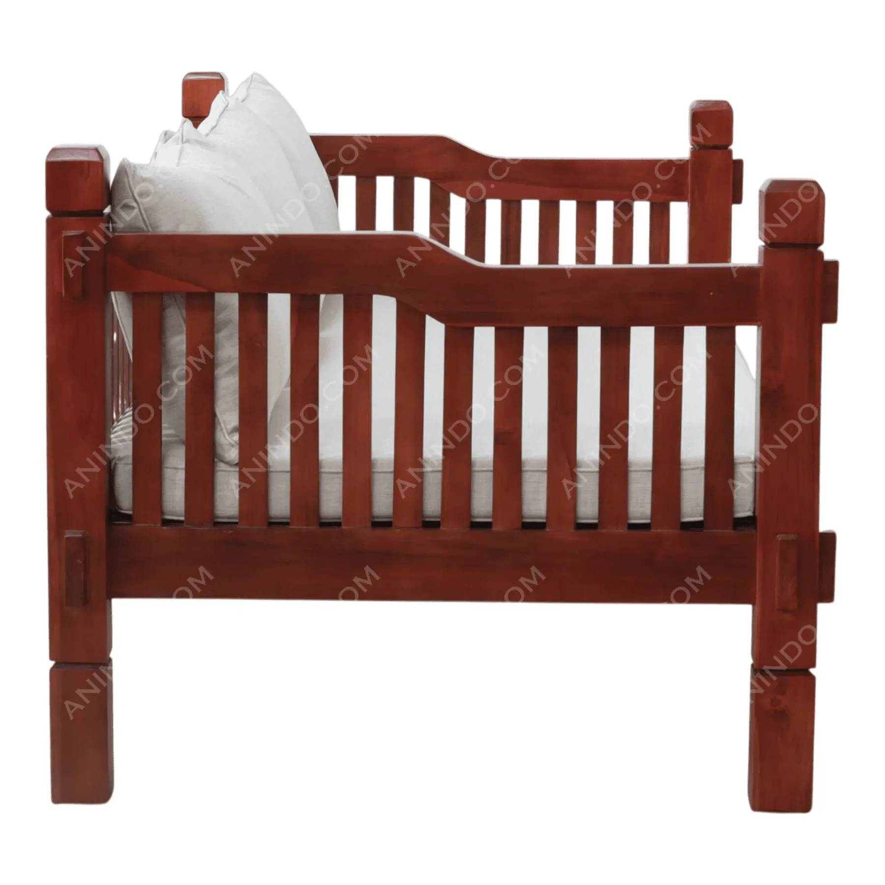 Block Slat Cushioned Daybed - Image 5