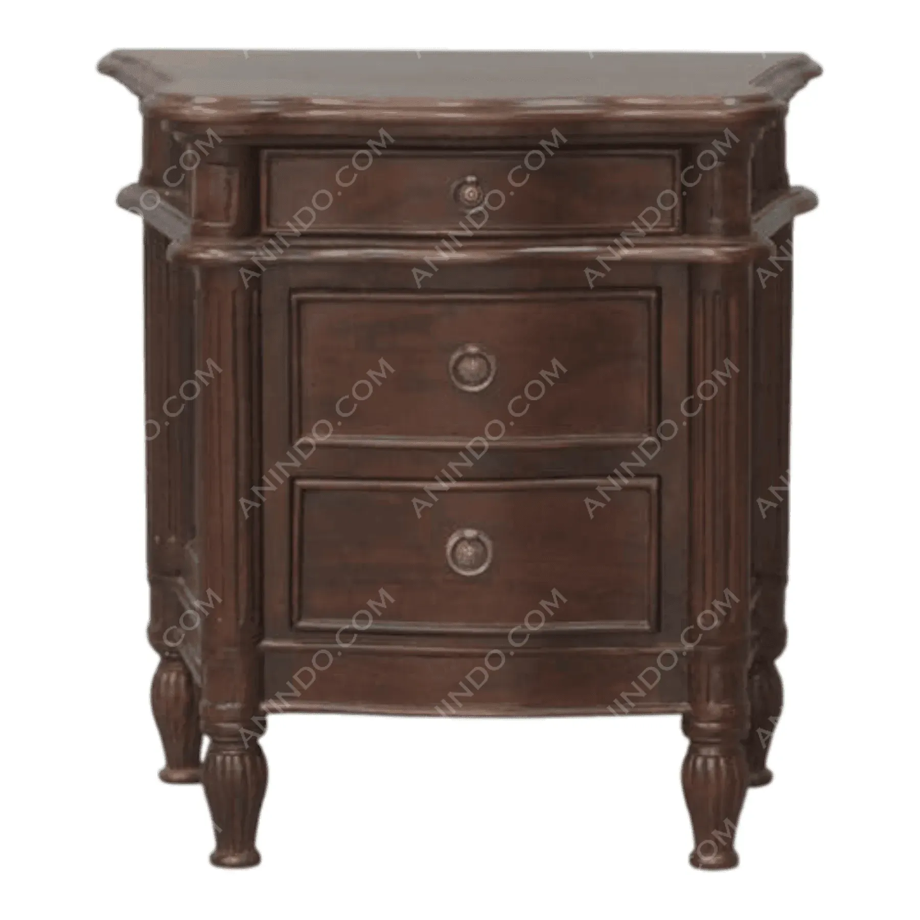 Serpentine Nightstand
