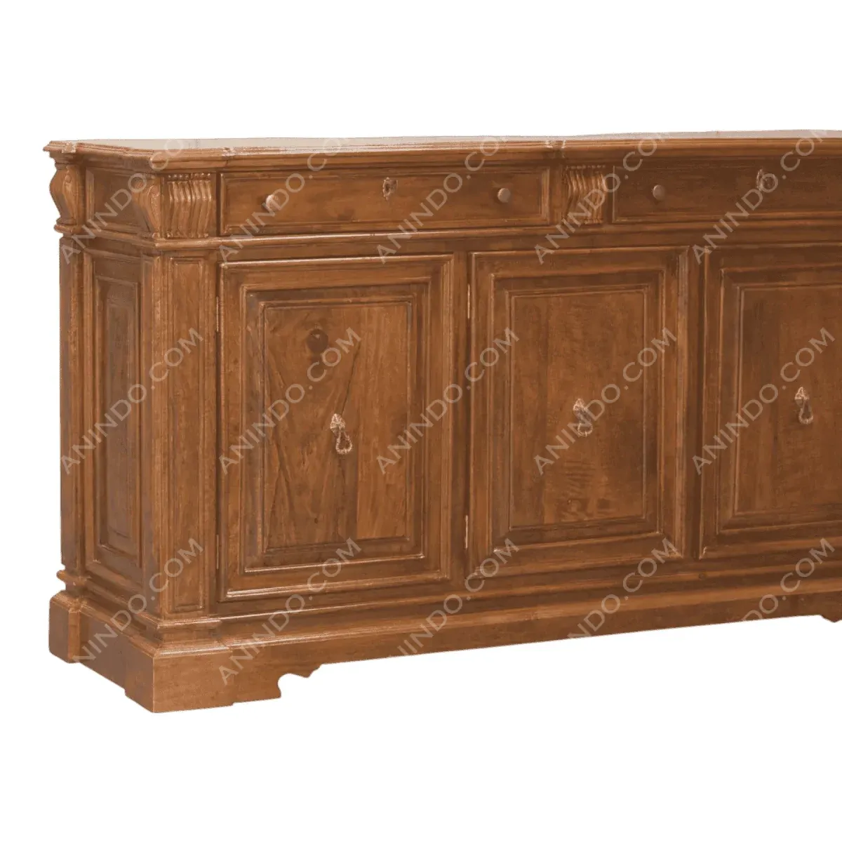 Classic wooden sideboard with detailed craftsmanship