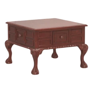 Elegant wooden coffee table with drawer.